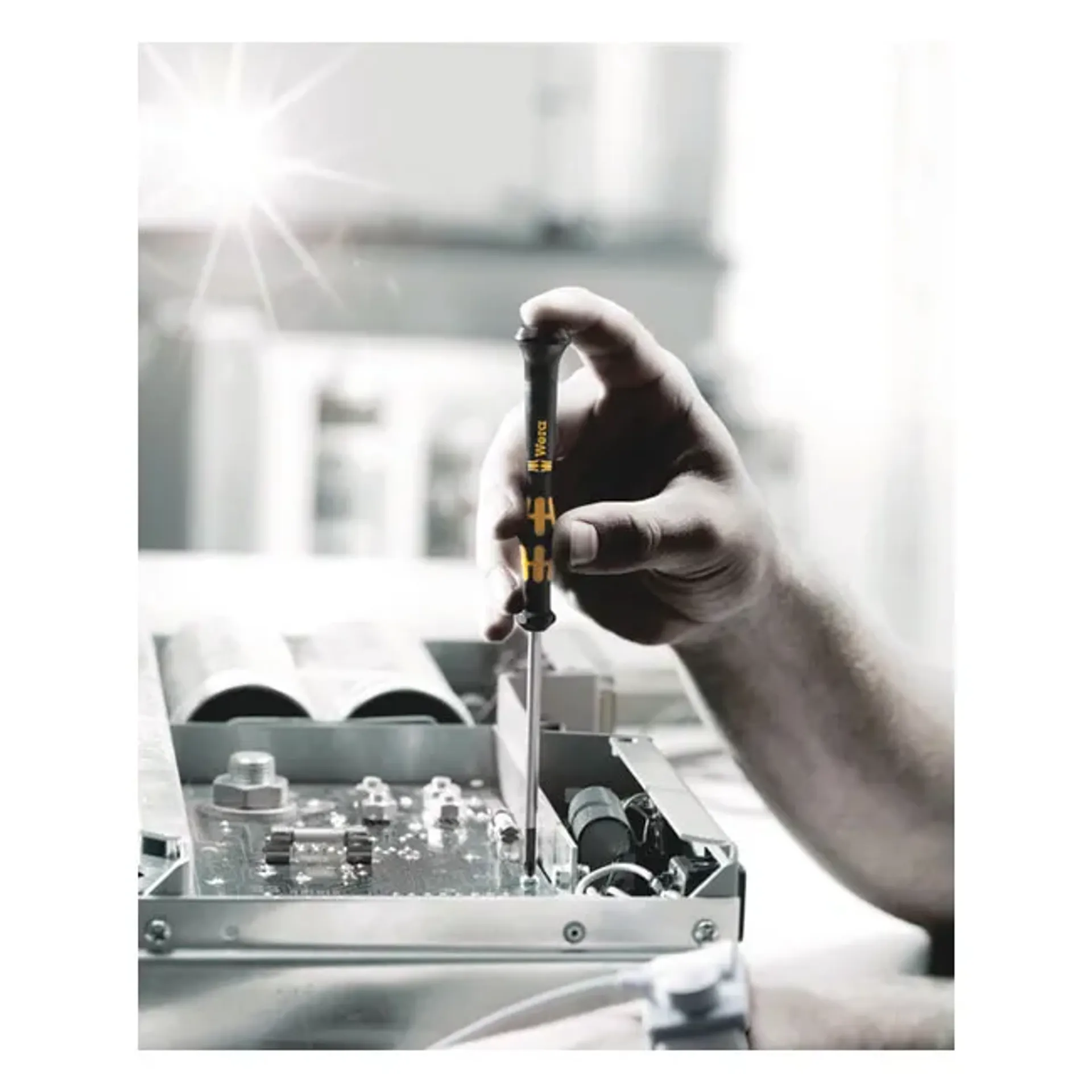 Wera ESD safe screwdriver set for electronic applications