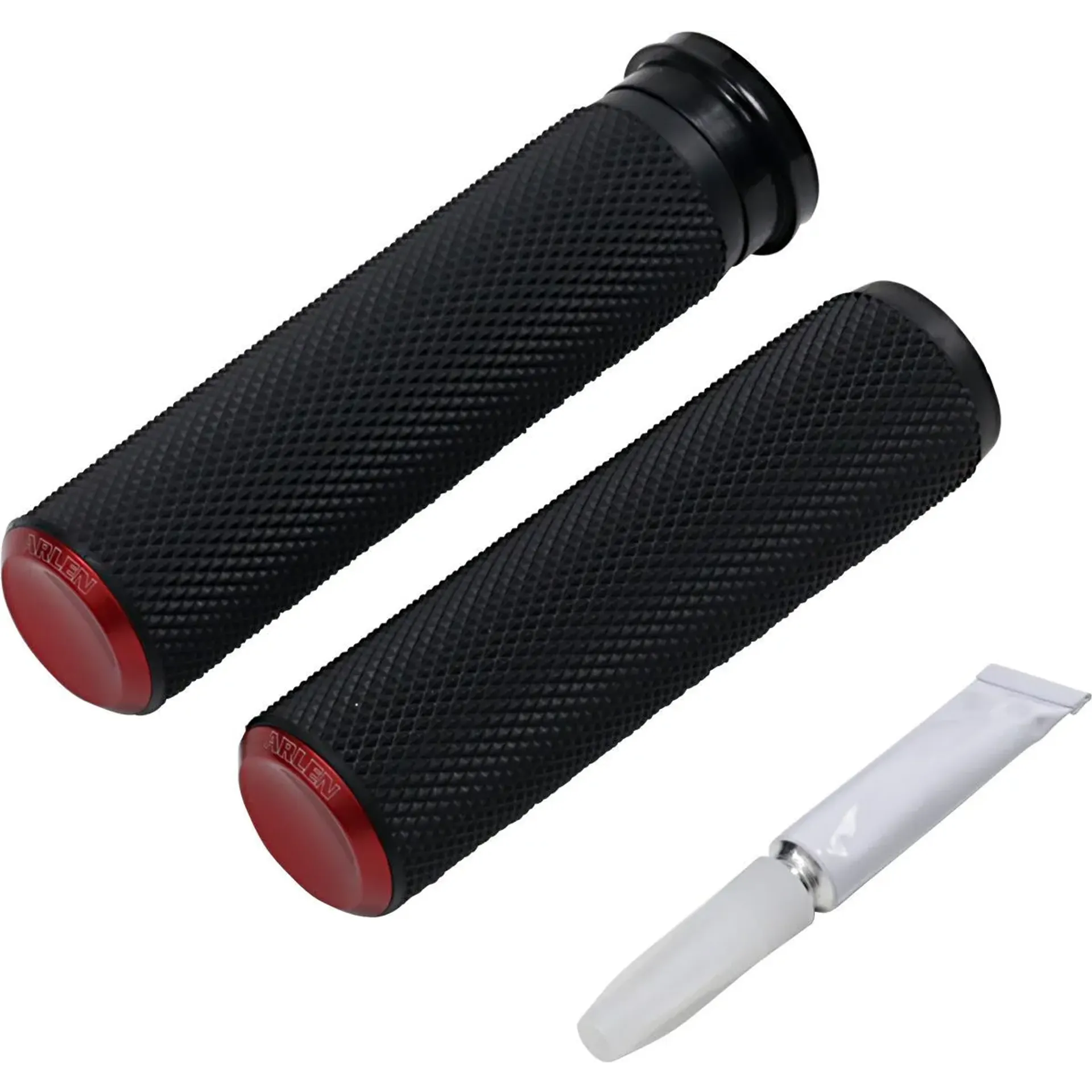 Grip Knurled Tbw Red