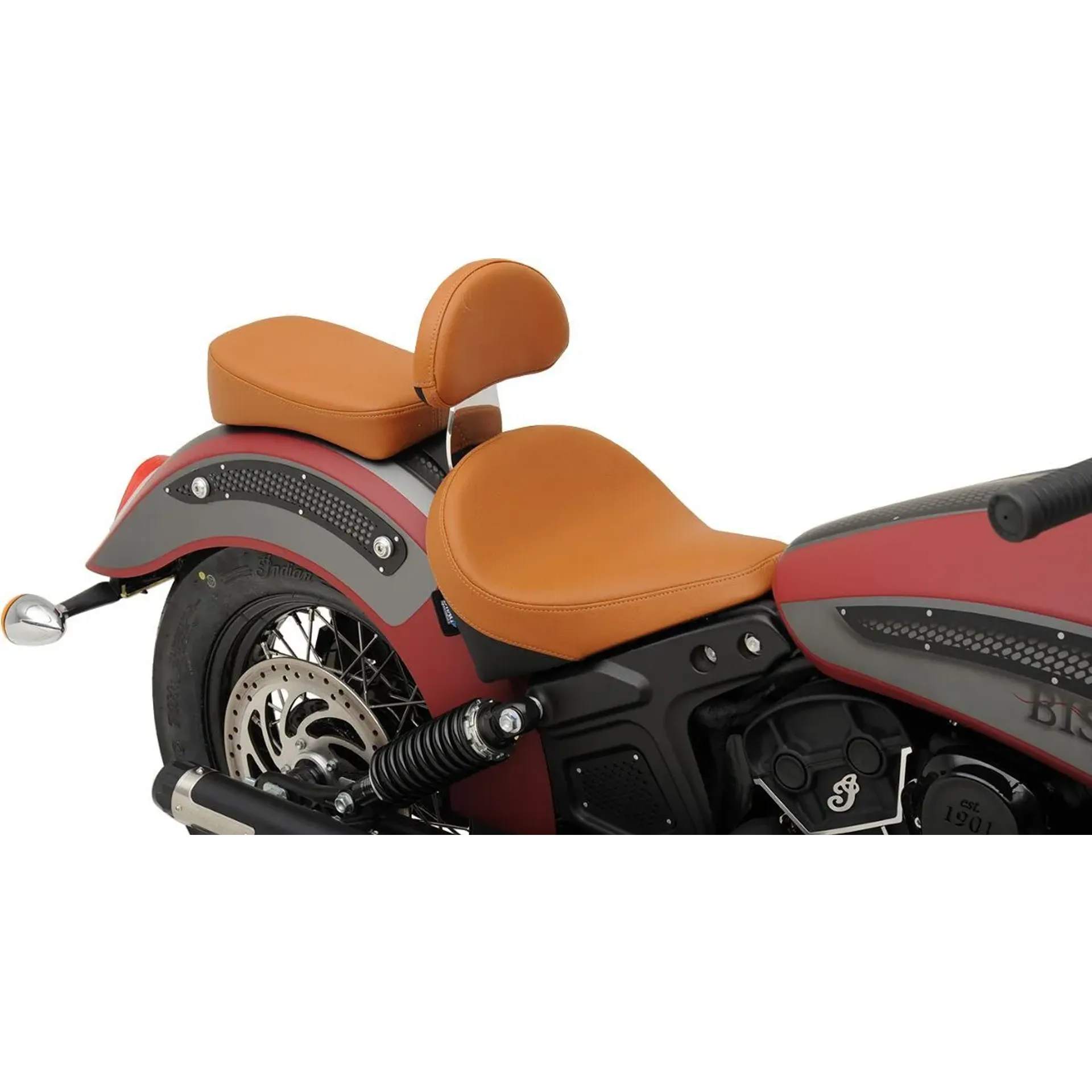 Pad Sissy Bar Brn Smth