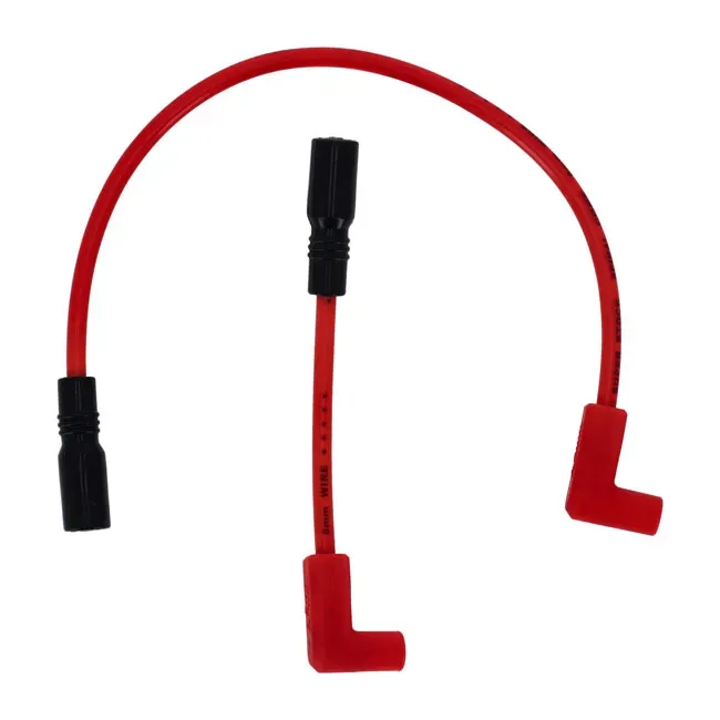 Accel, 8mm Ferro Spiral core spark plug wire set. Red - Afbeelding 5