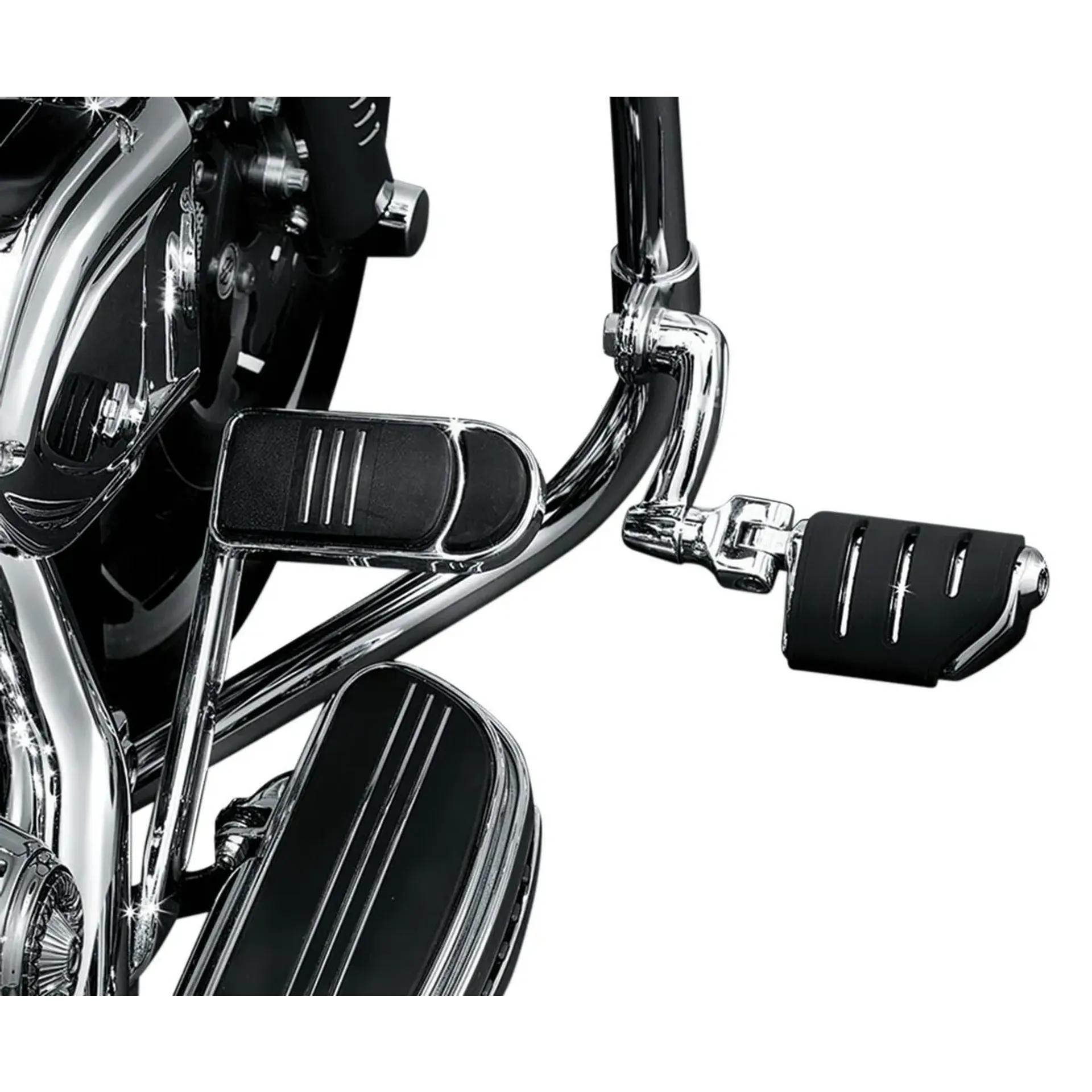 Longhorn Offset Highway Pegs With 1-1/4″ Magnum Quick Clamp