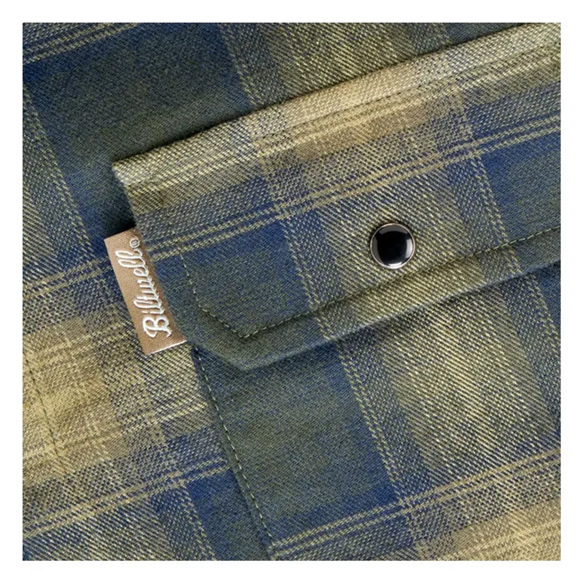 Biltwell Hi Test Flannel shirt moss
