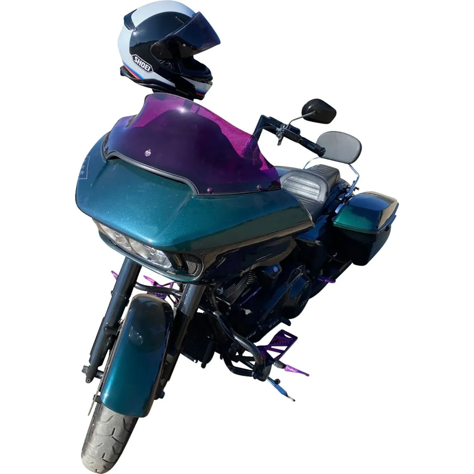 Windshield Flare Fltr 9″ Sport Purple