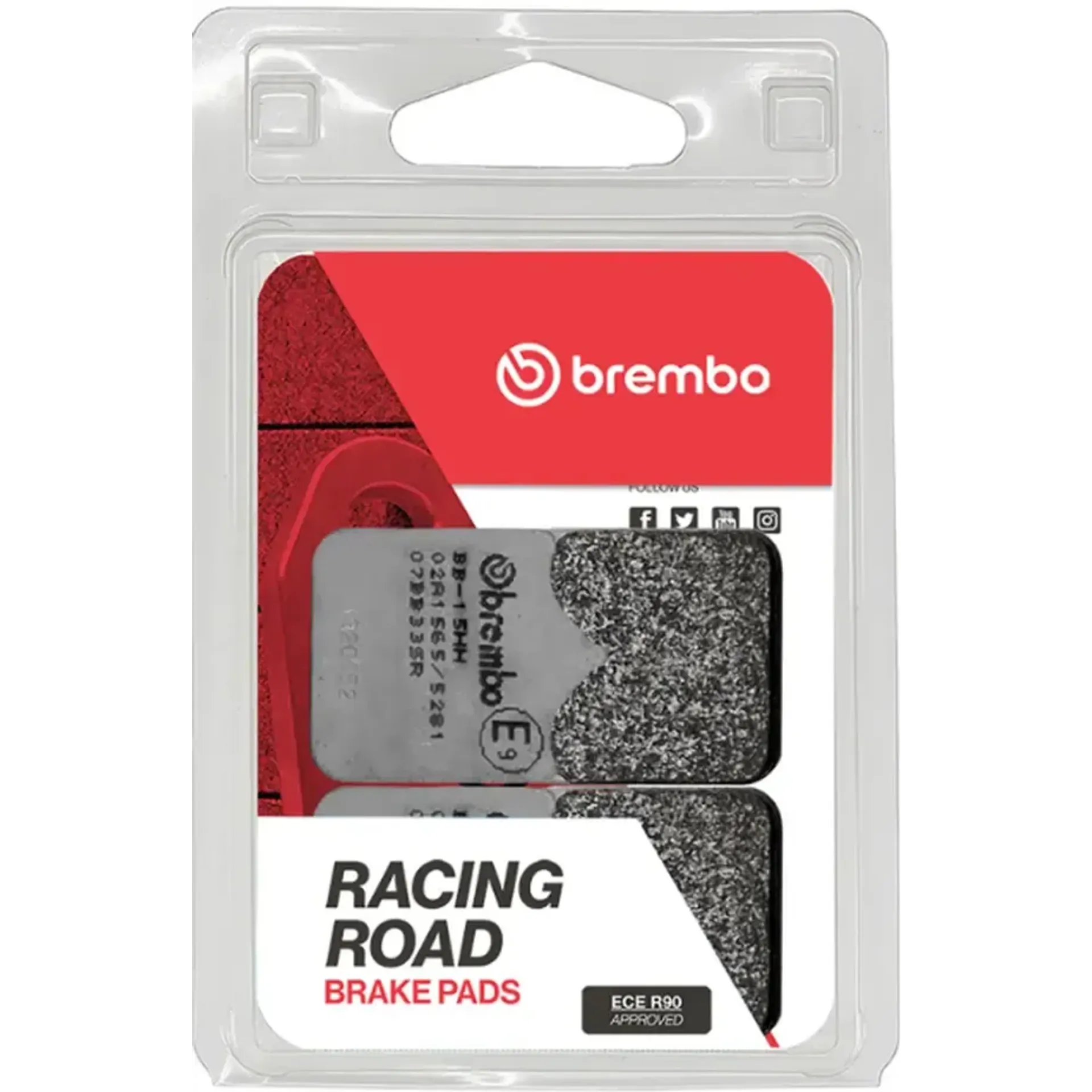 Brake pad sr sint fr