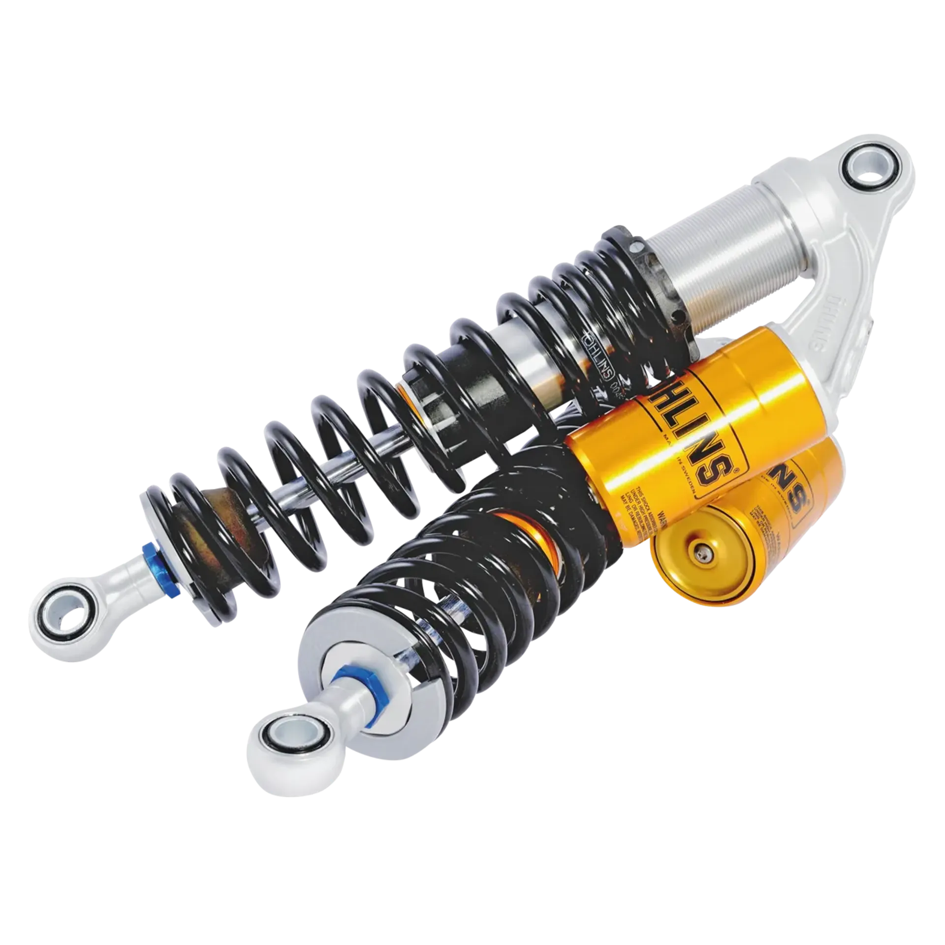 Ohlins S36PL rear shocks 336mm black spr