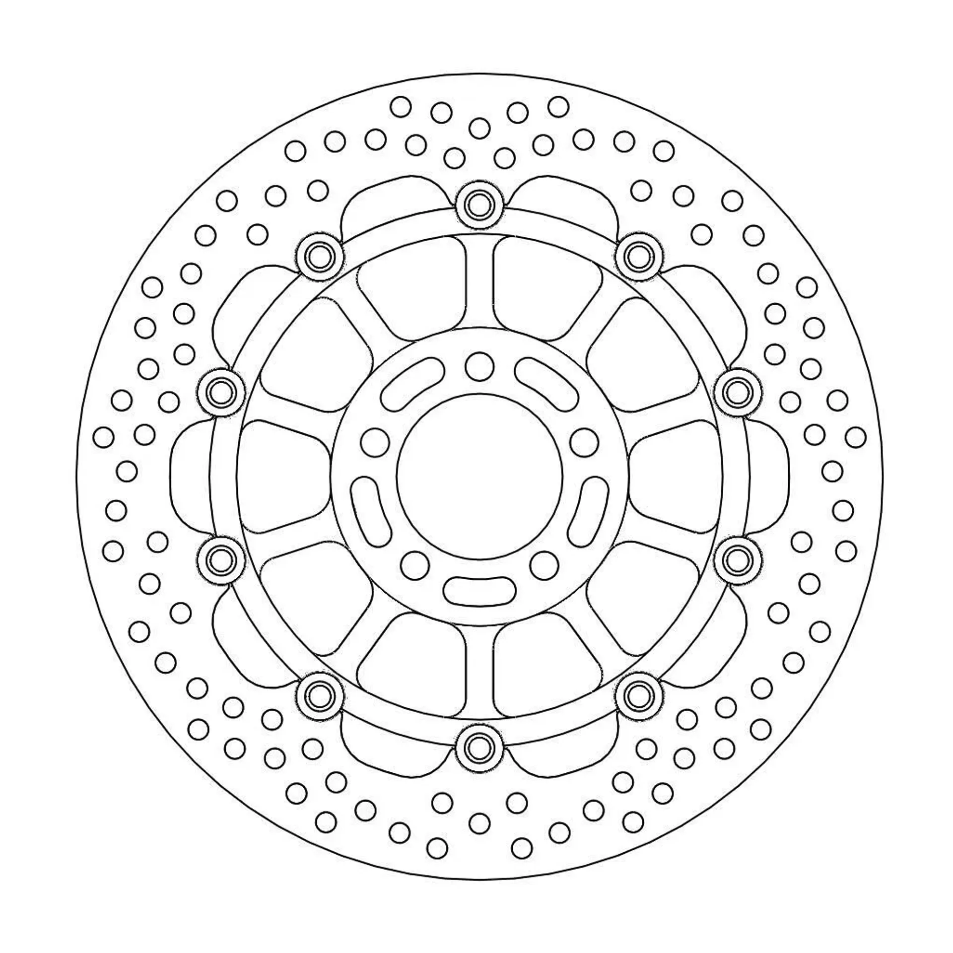 Brake Disc Halo Float Ft