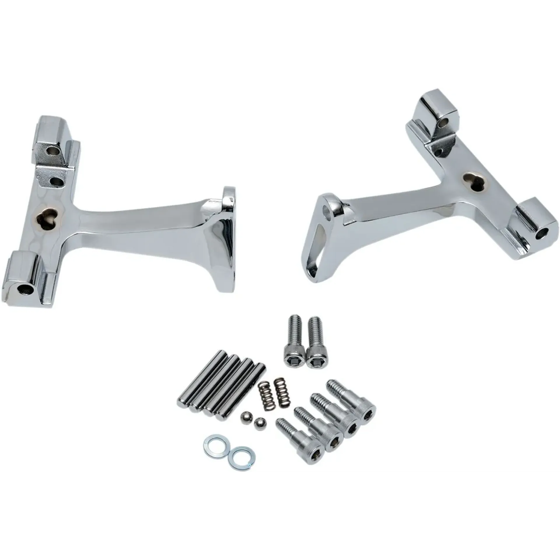 Passenger Floorboard Mounts Chrome