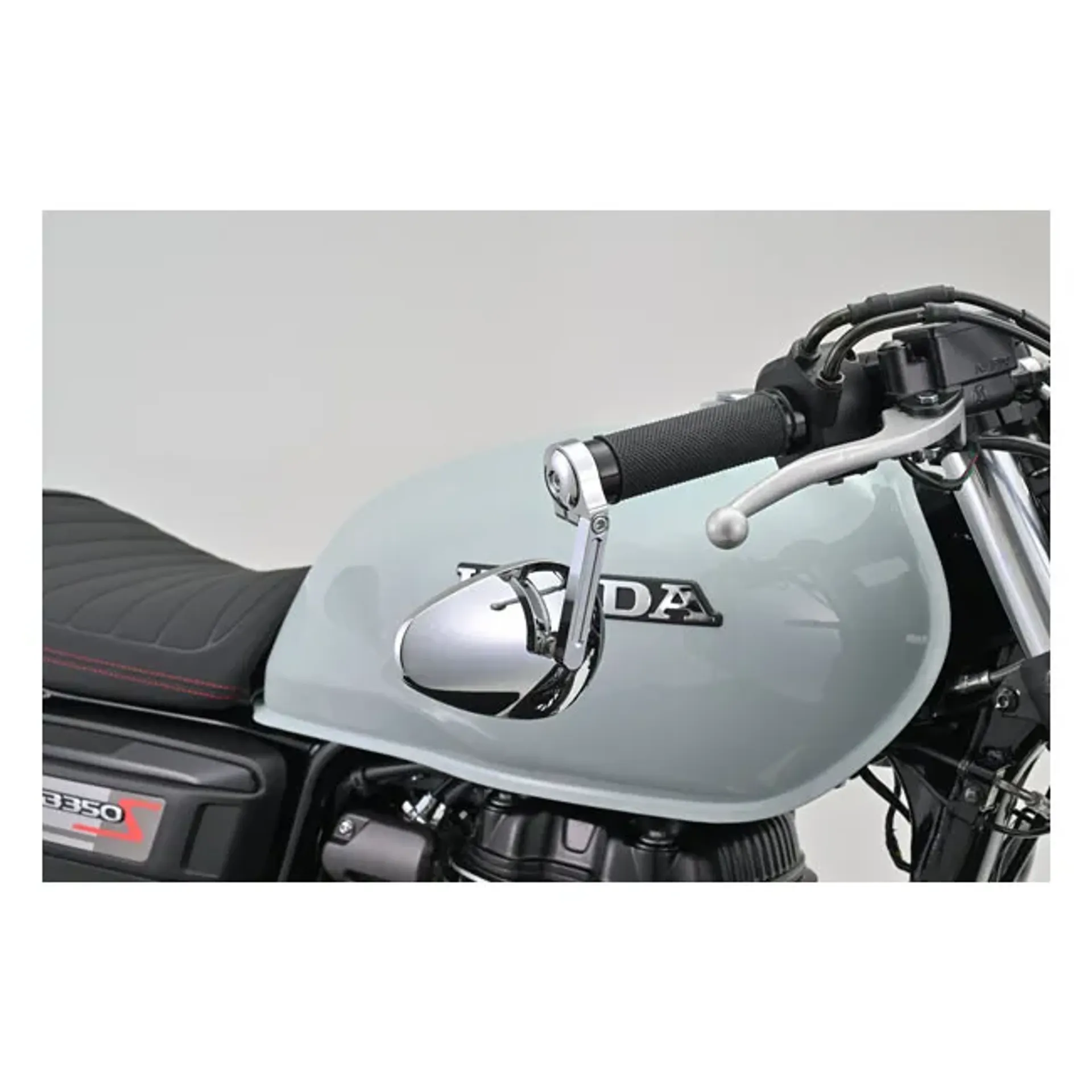 Daytona, bar end mirror adaptor set. Chrome
