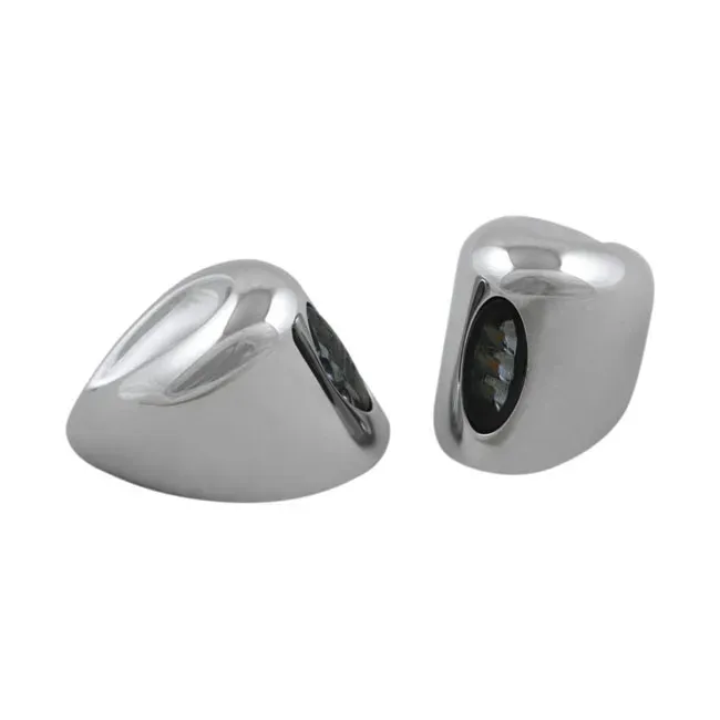 Kodlin, Elypse LED mini front turn signals. DLR. Chrome - Afbeelding 4