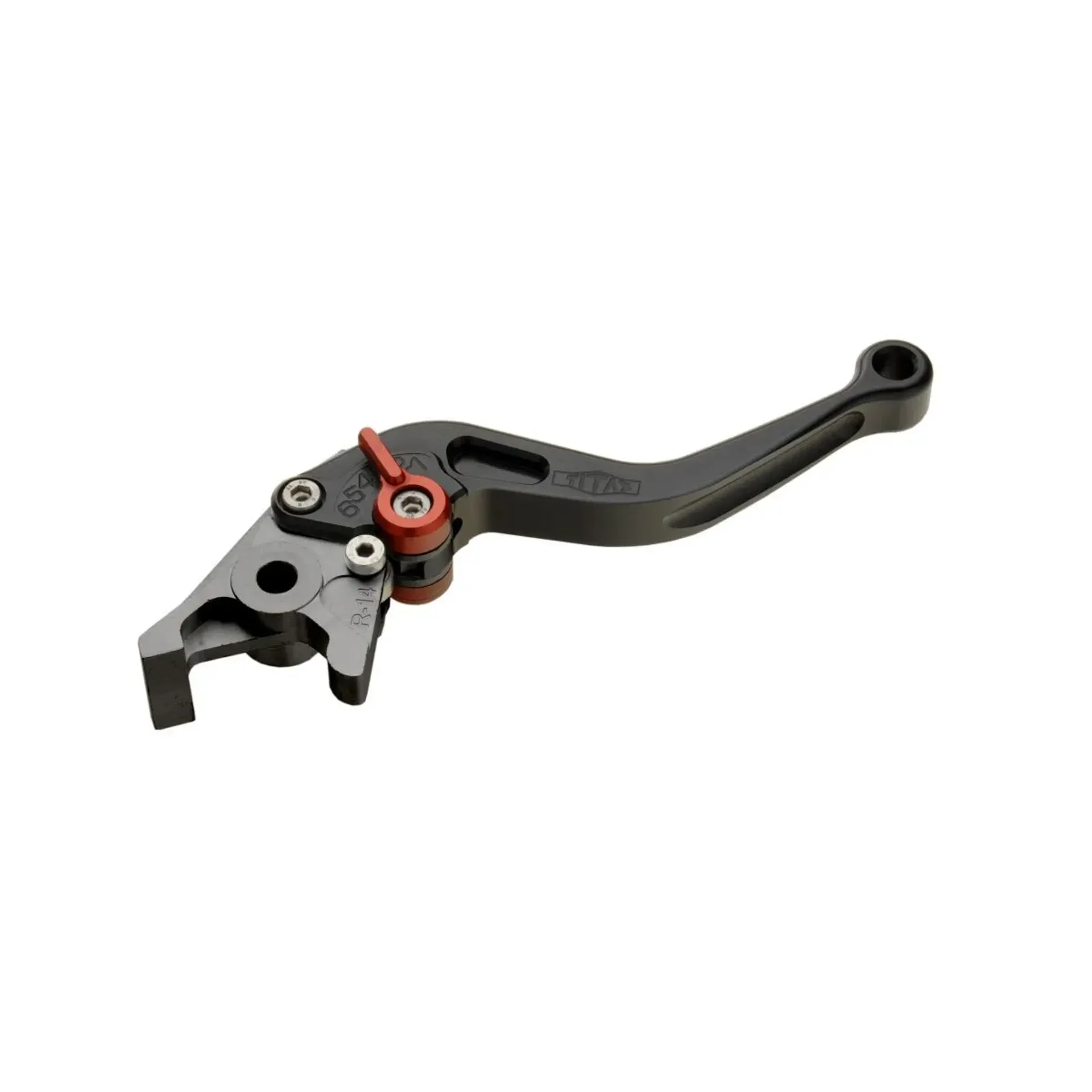 Brake Lever Short Racing Black/Red
