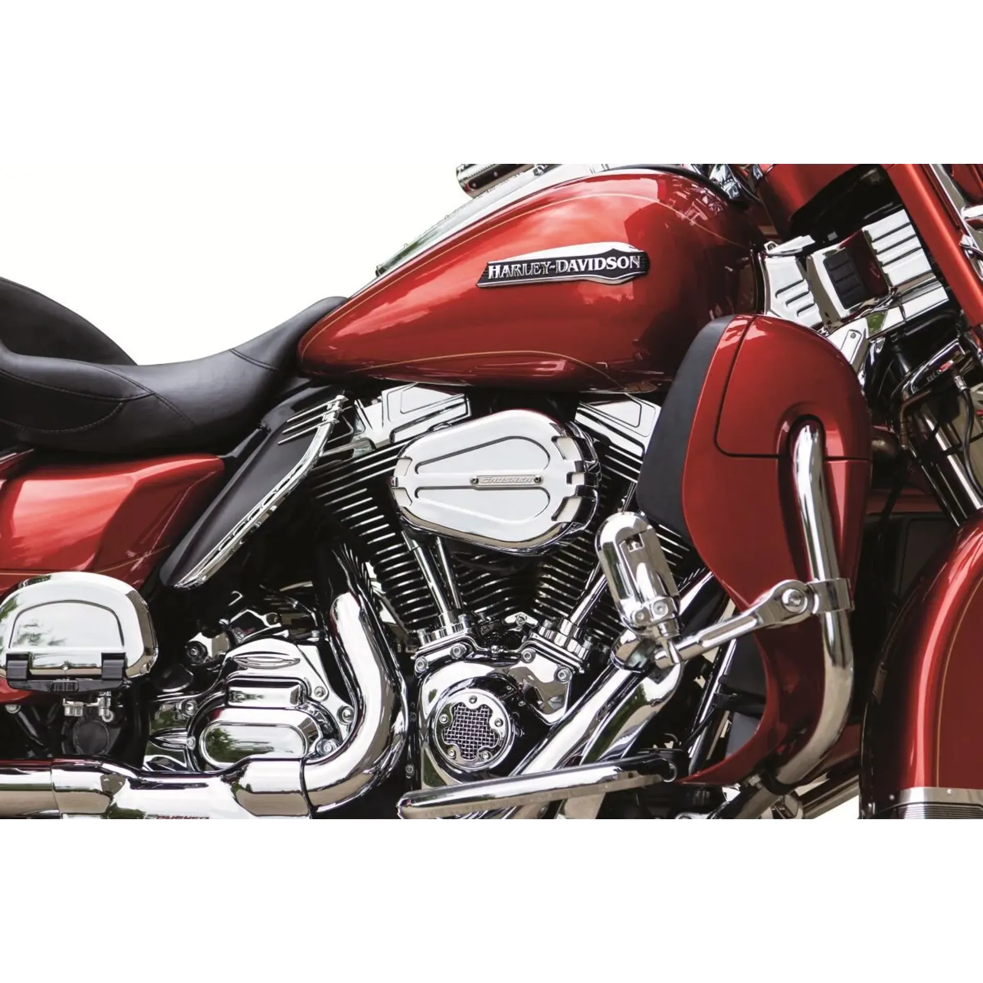 Accents For Hd Mid-Frame Deflector Chrome
