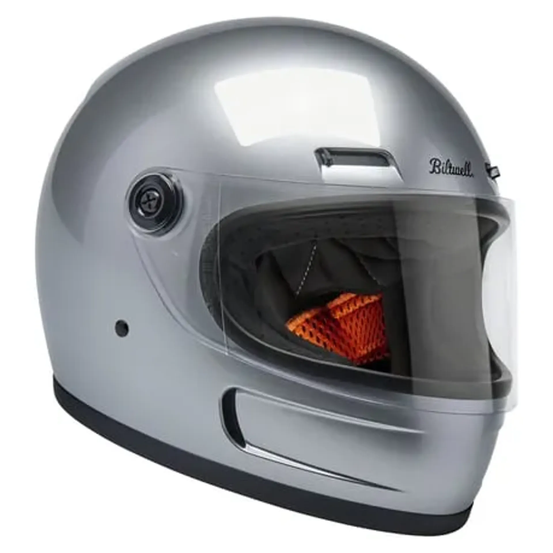 Biltwell Gringo SV helmet gloss silver