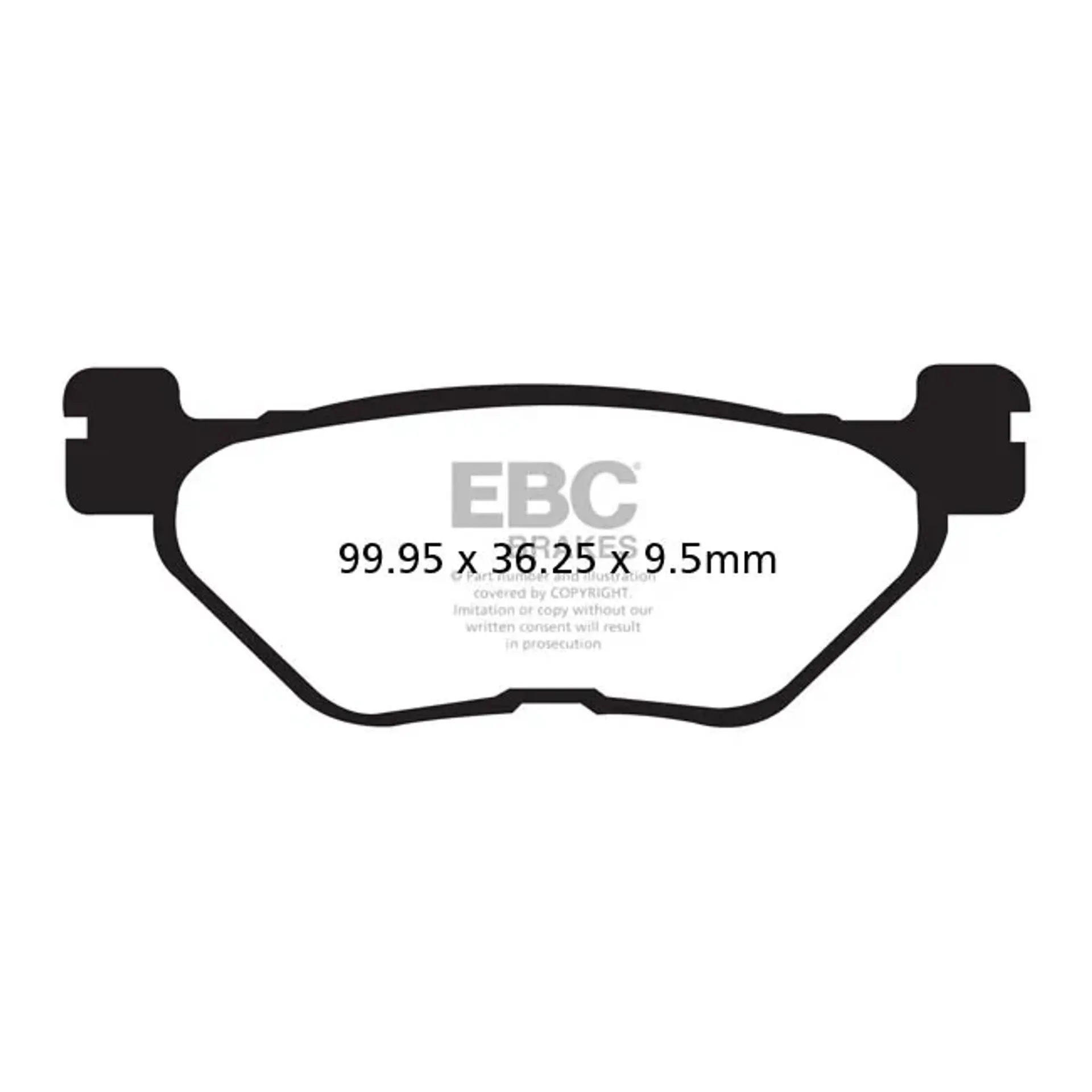 EBC Organic brake pads