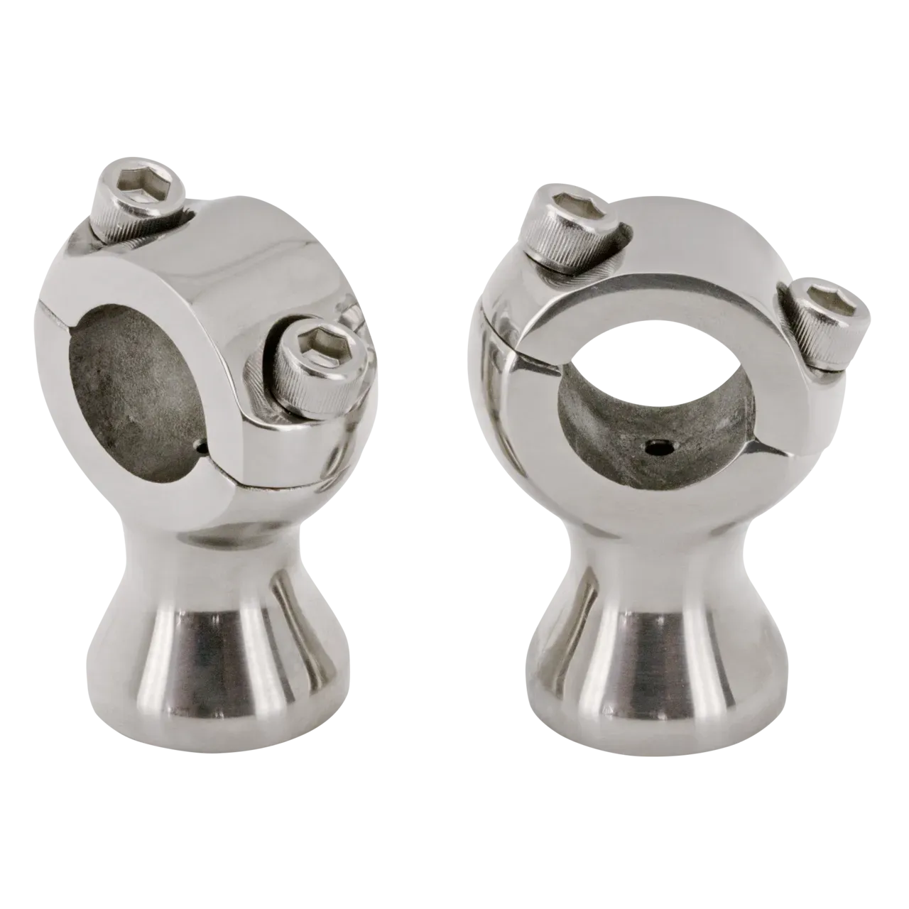 Polished stainless Speedfreak riser set
