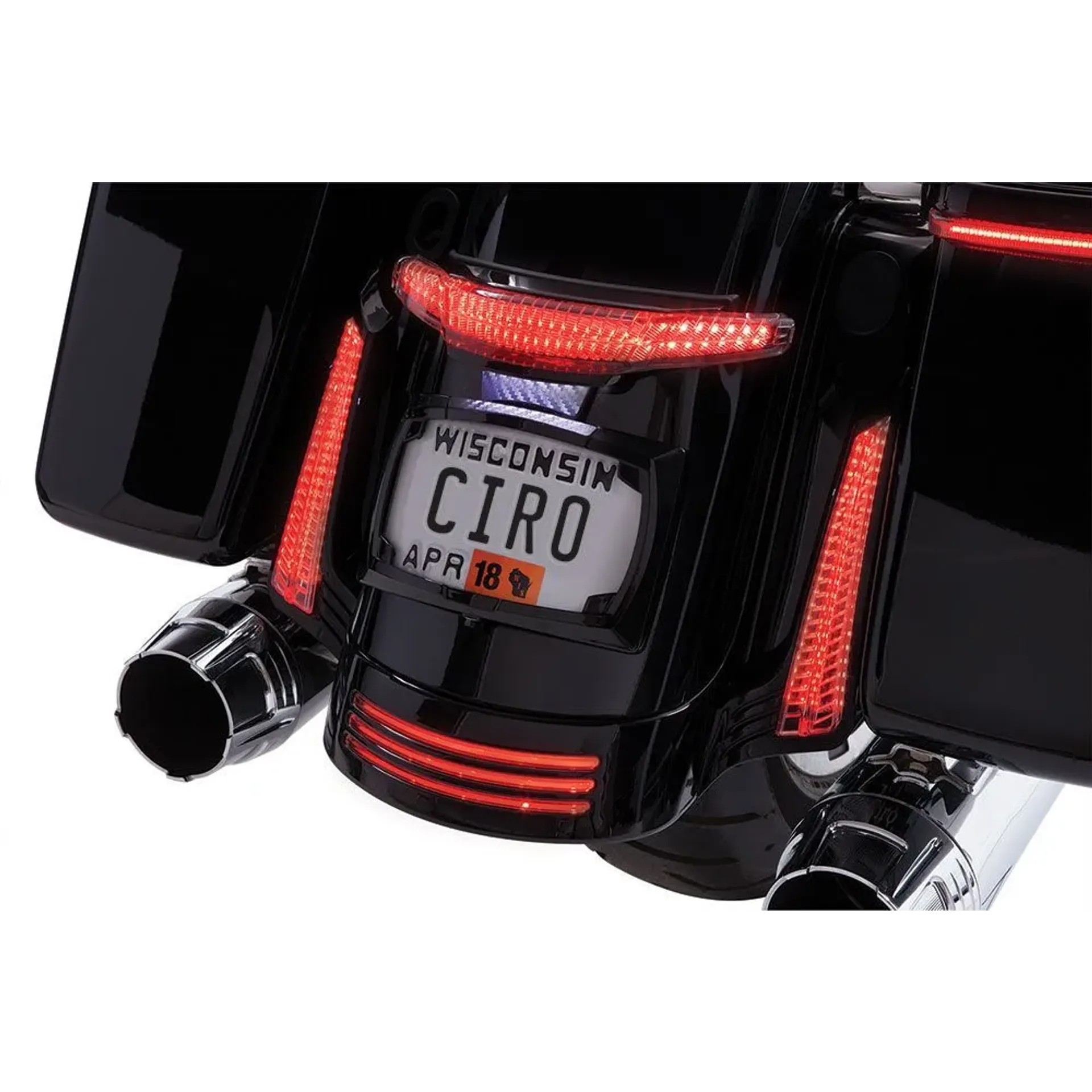 Taillight & License Plate Mount