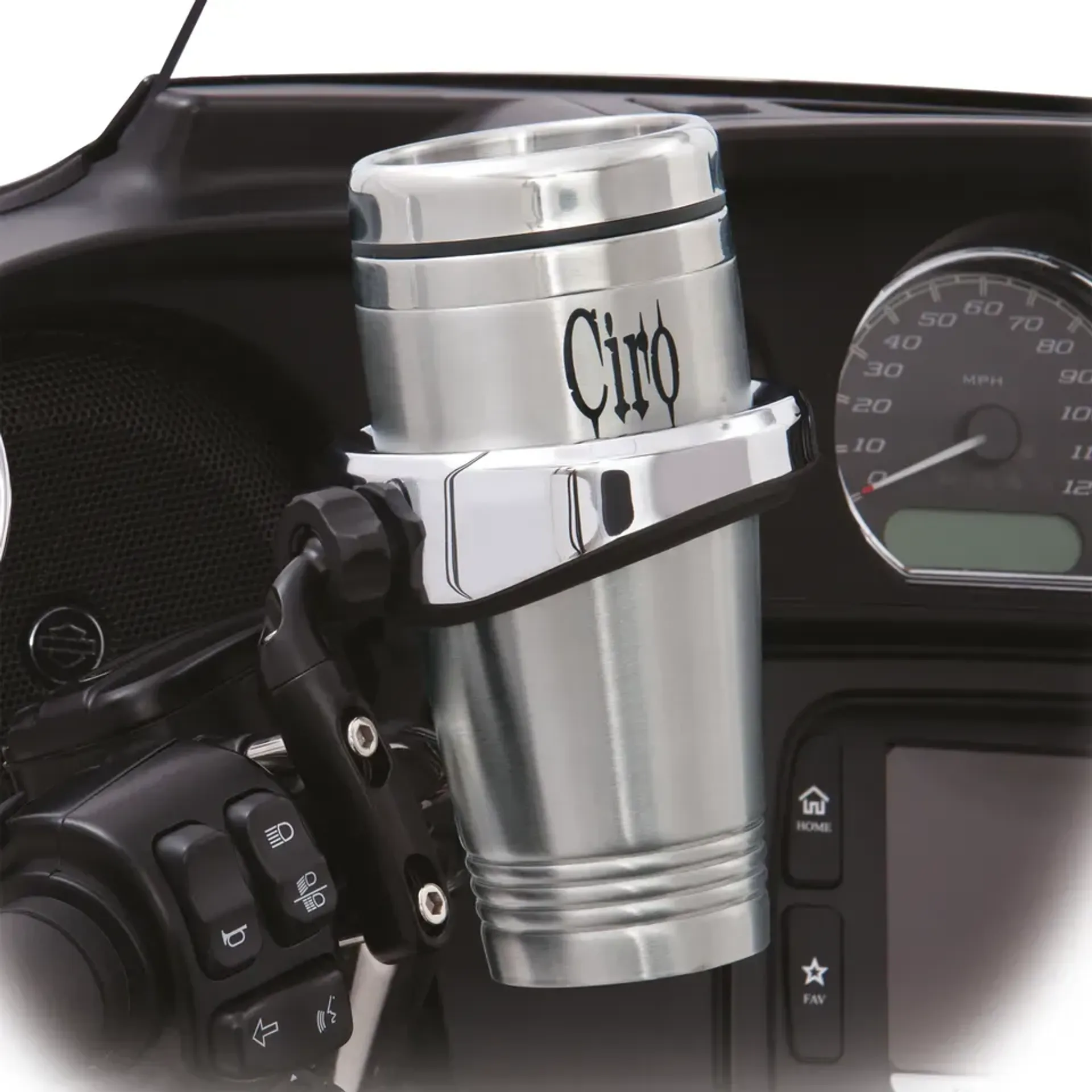 Cup Holder Perch mount chrome