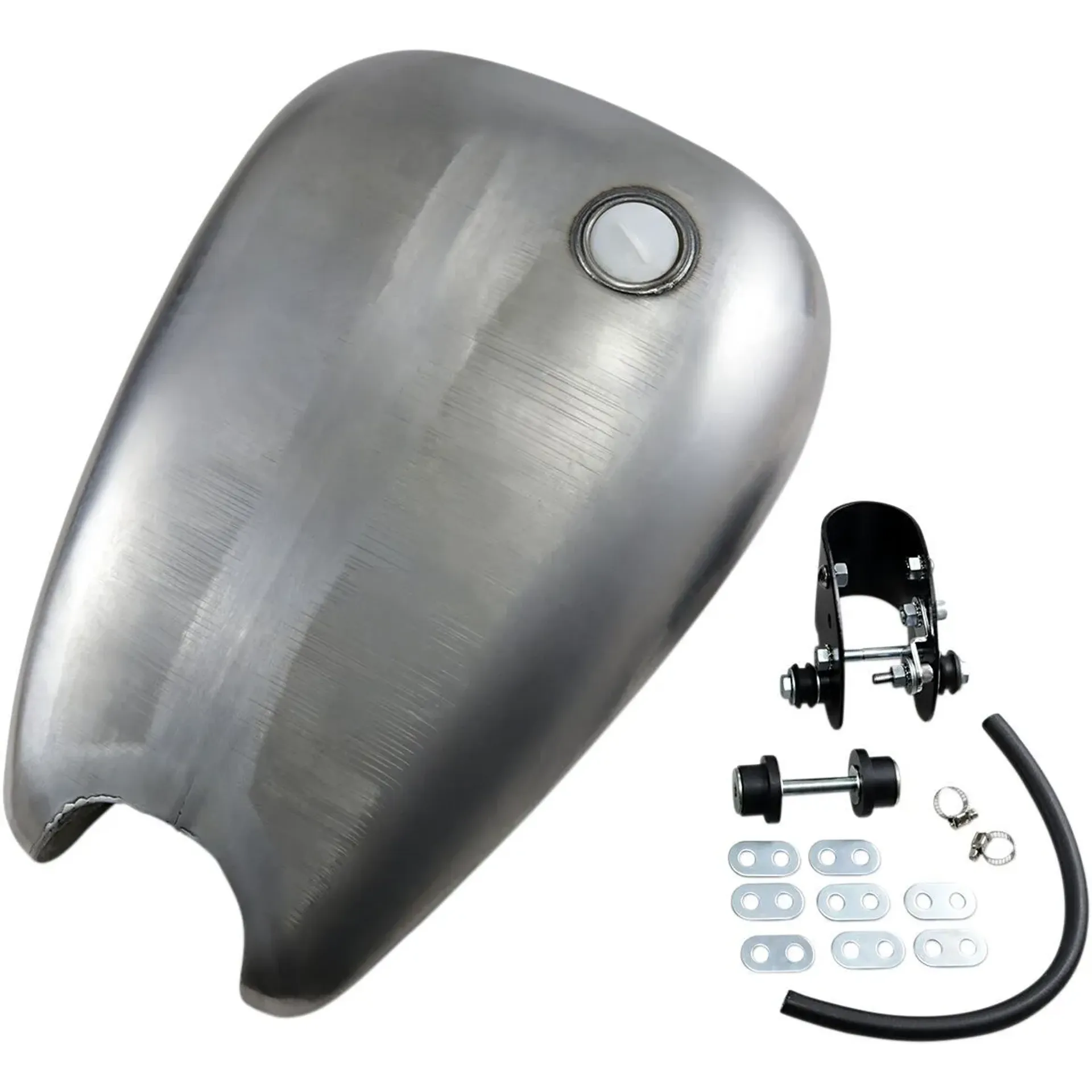 Rubber Mount Quickbob Gas Tank Extended 2″ 3.9 Gallon W/ 1 Screw-In Cap