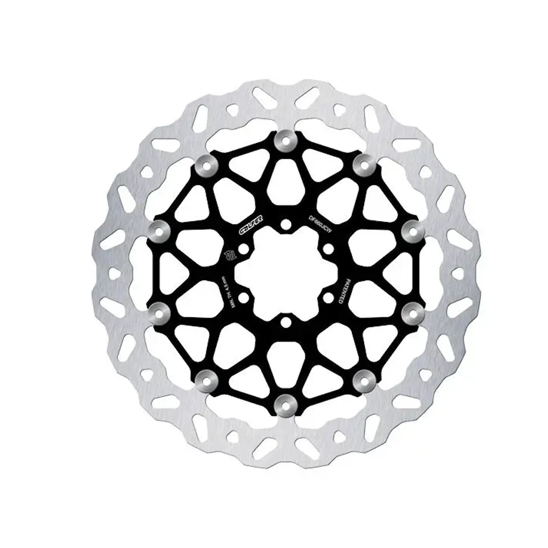 Brake disc wave floatech