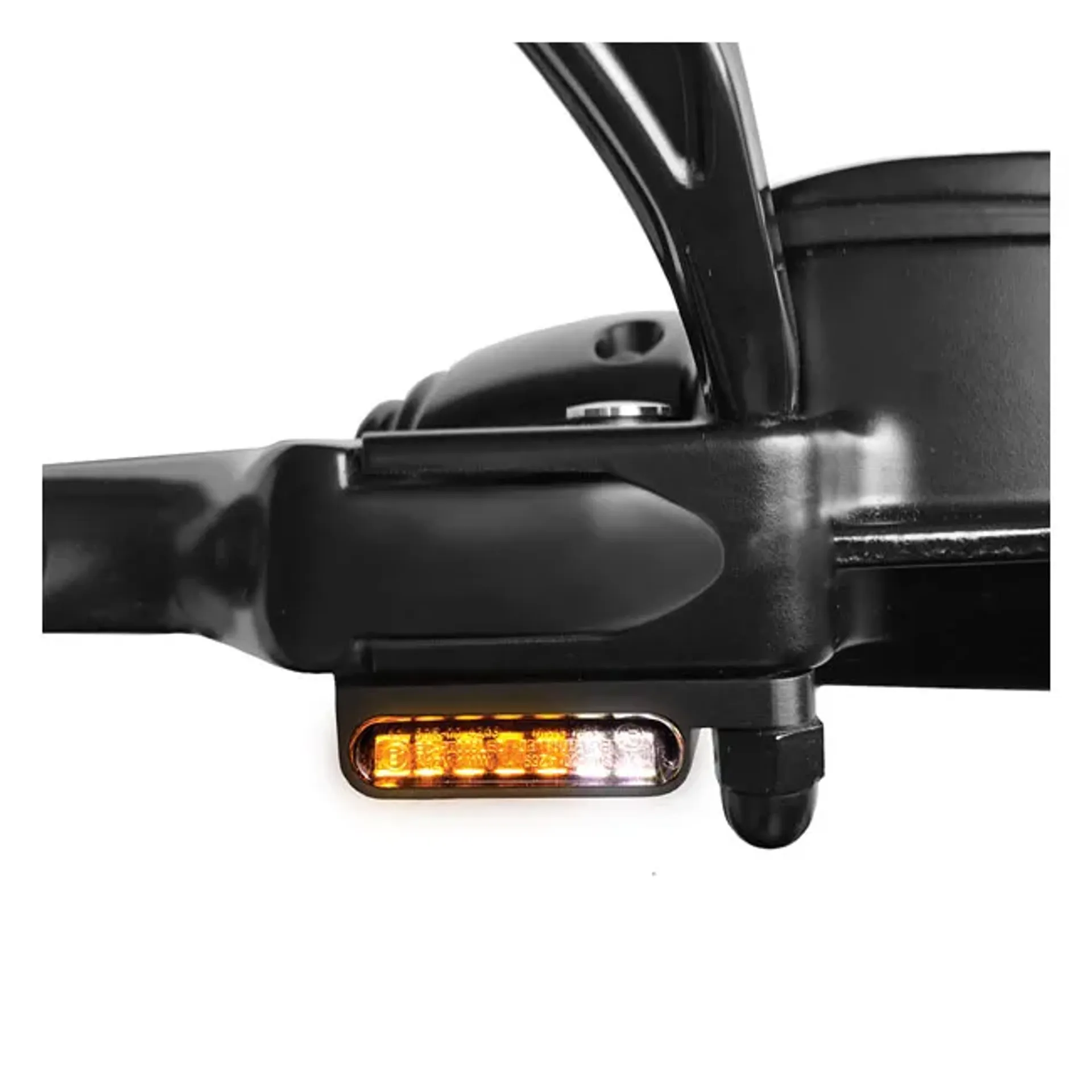 HeinzBikes, %27%27Stripes%27%27 below bar turn signals. Black with PL