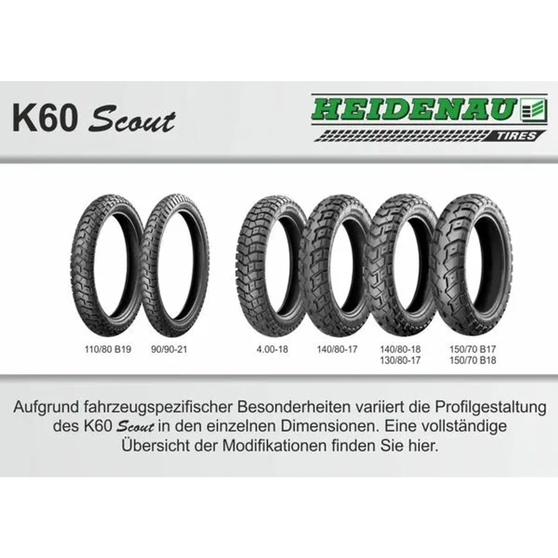 Tire K60 Scout 140/80-17 69T Tl M+S