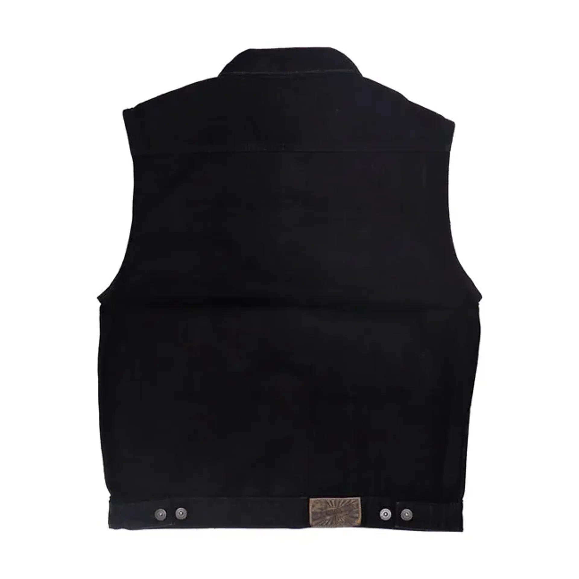 MCS denim vest black