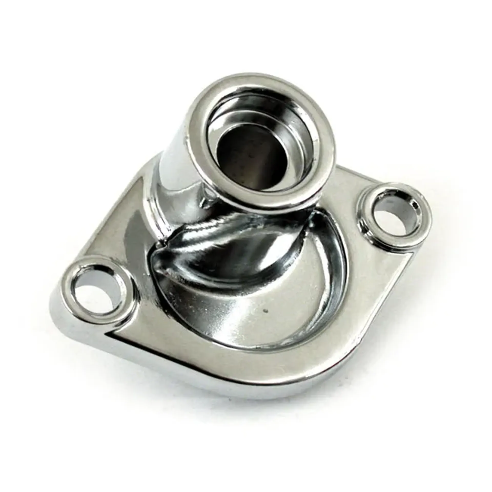 Shifter shaft cover. Chrome