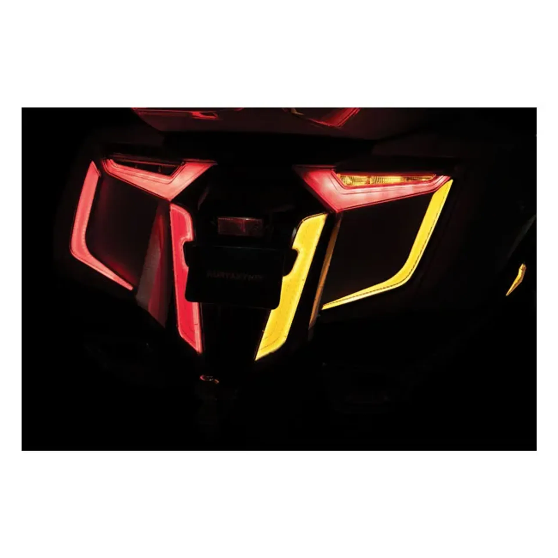 Kuryakyn, Omni LED rear fender cover. Satin black