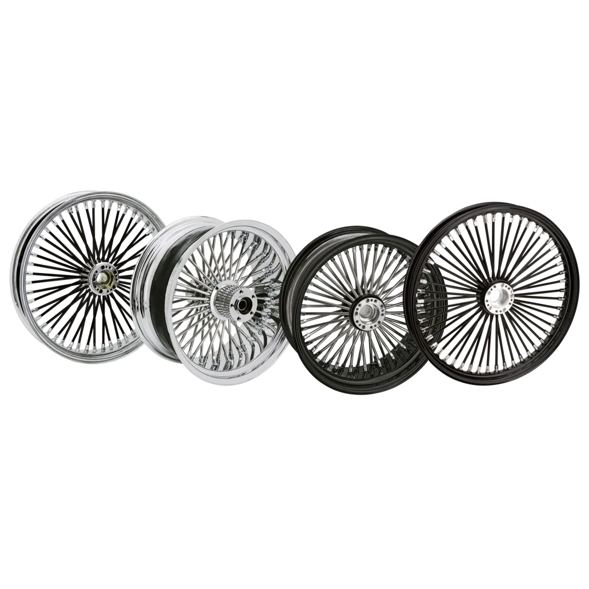 Black rim+hub Fat Daddy 16X3.5 50