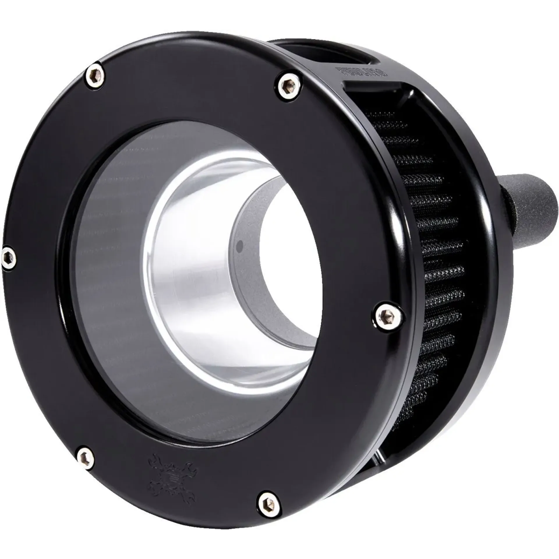 Air Cleaner – Ba Series – Black – Clear Cover – Black – M8