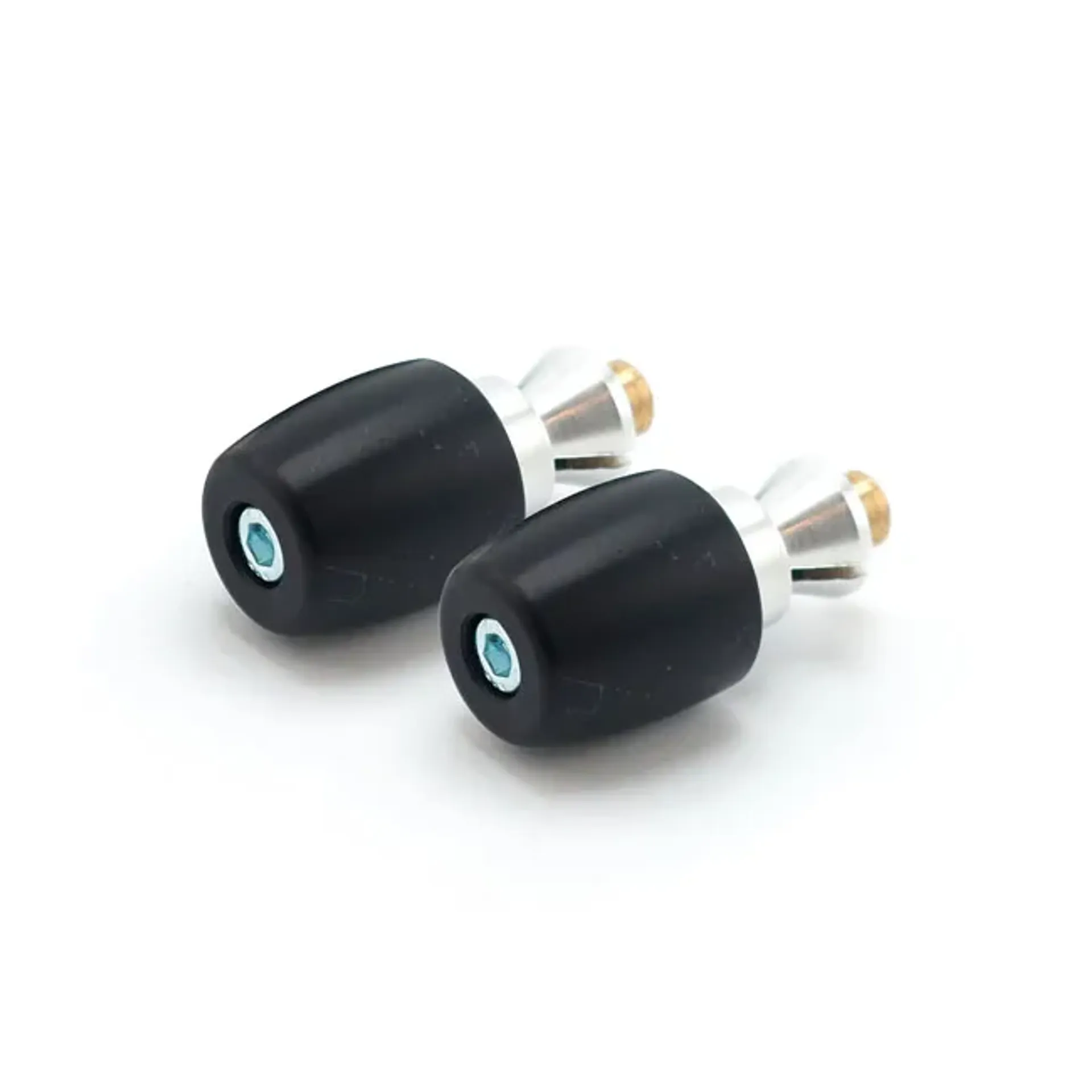 TRW, bar ends for 22mm steel handlebars. Black