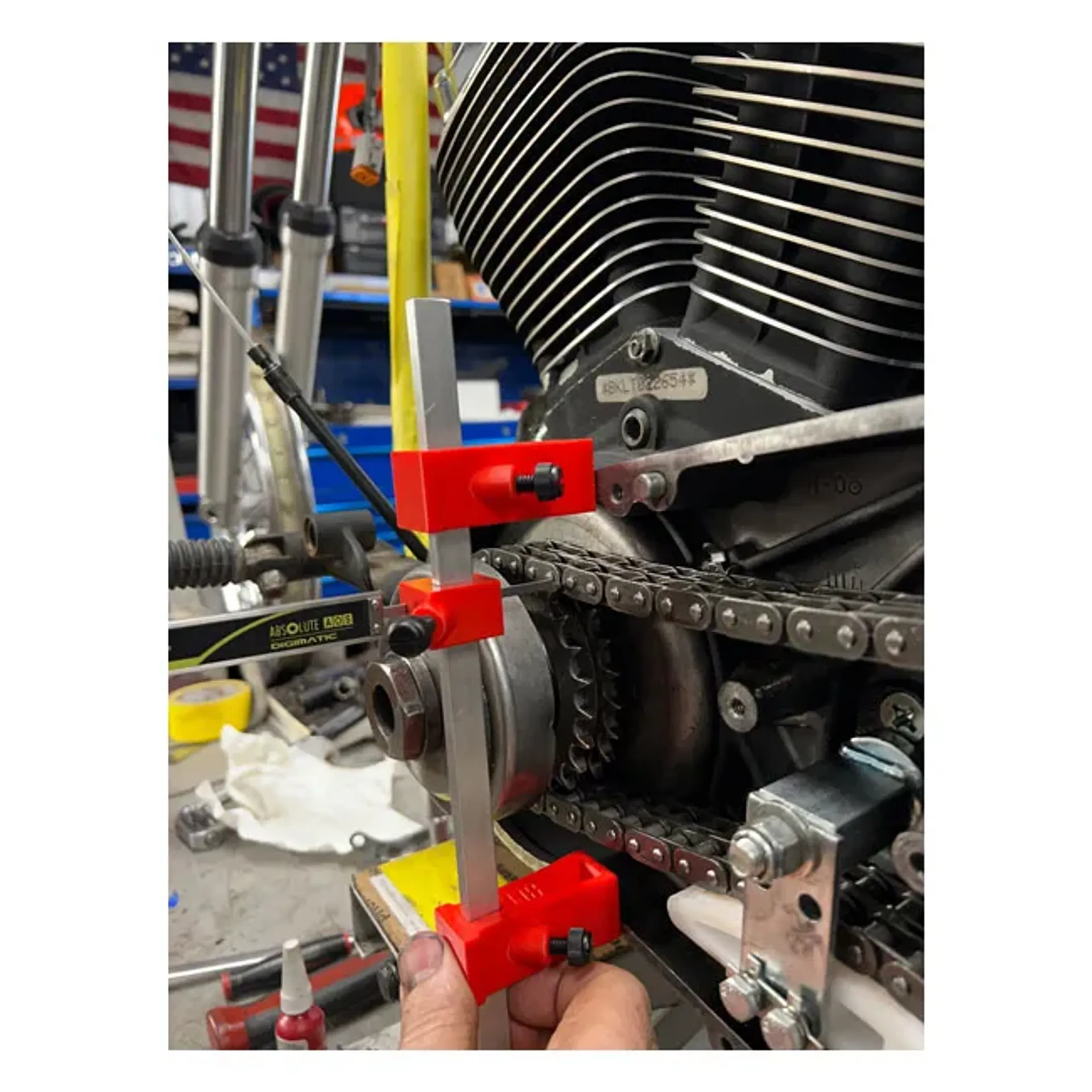 9Finger Fabrication, primary chain alignment tool