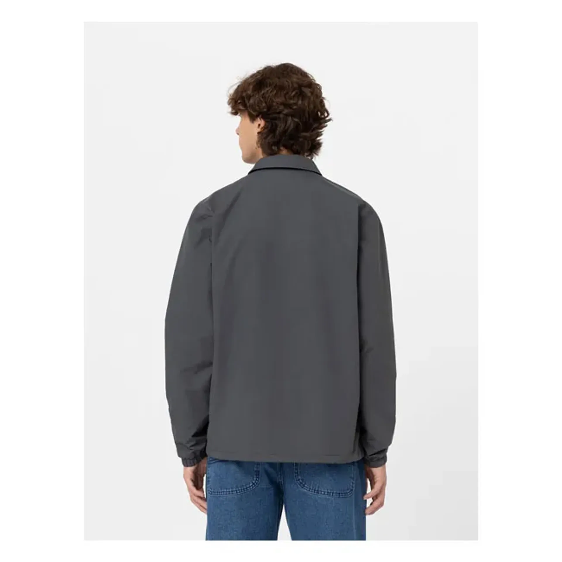 Dickies Oakport coach jacket charcoal gray