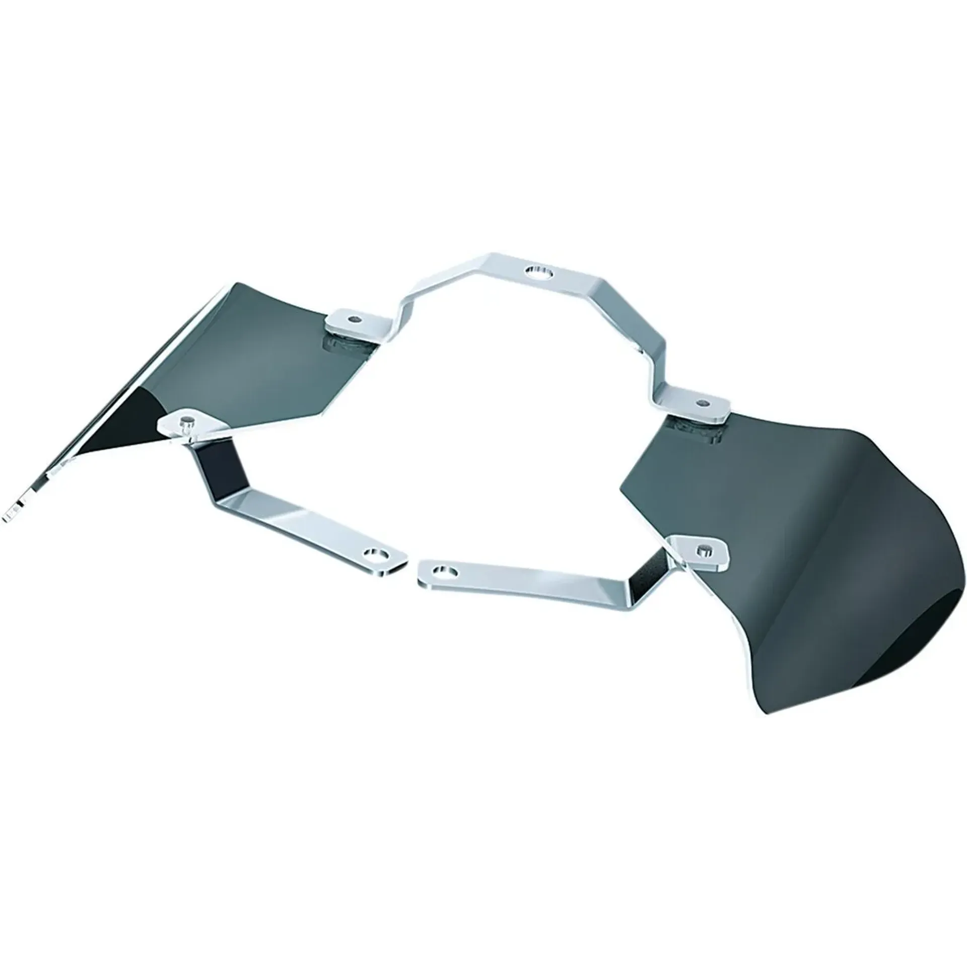 Saddle Shield Reflective Smoke