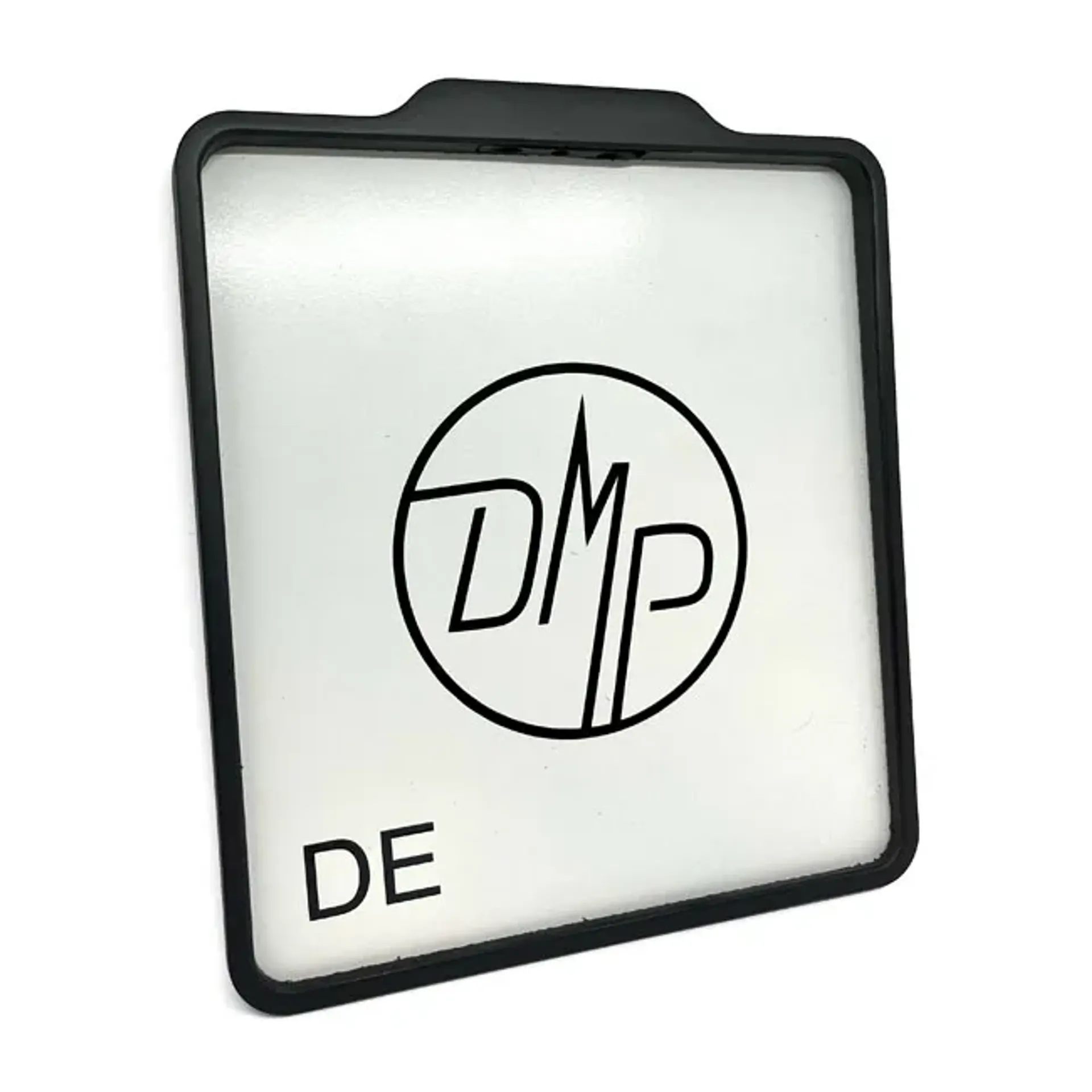 DMP, license plate frame with light 5.0 DE. Matte black