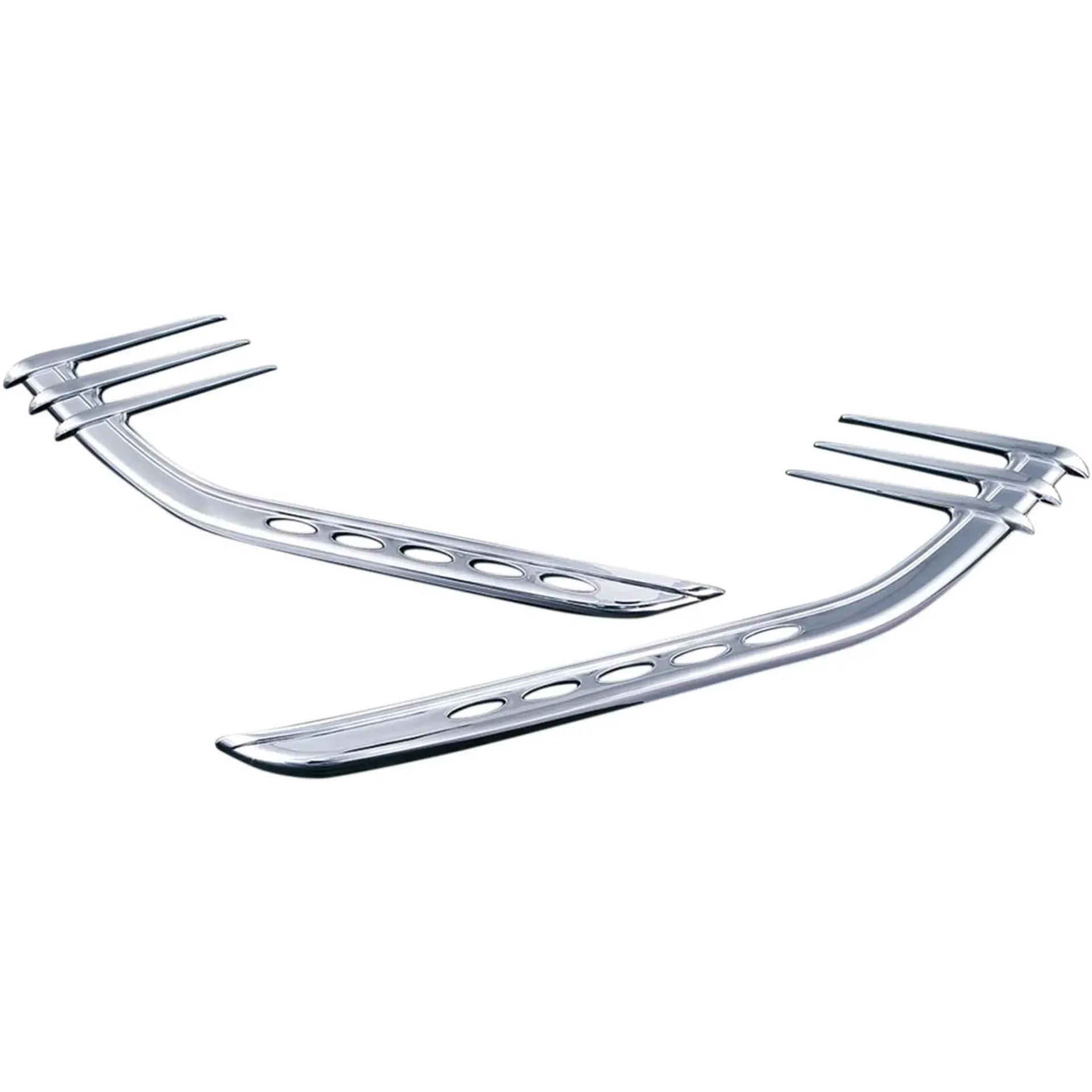 Accents For Hd Mid-Frame Deflector Chrome