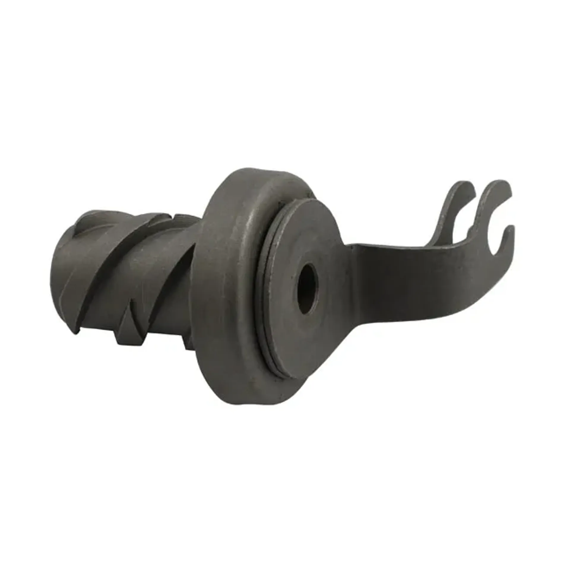 Clutch release worm and lever