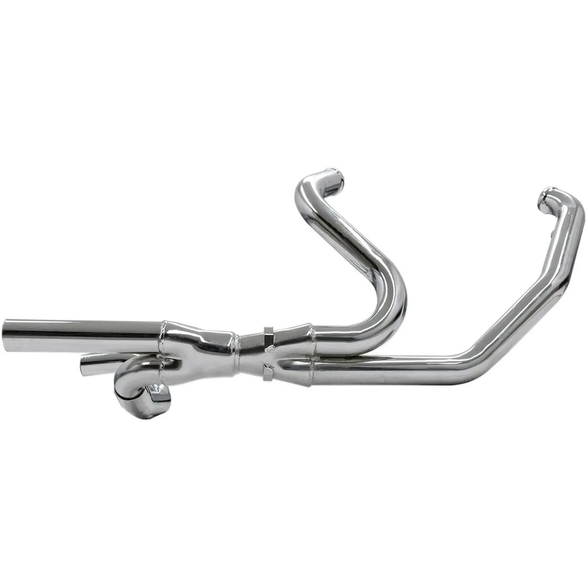 Header Pipes 2-Into-2 Dual Chrome