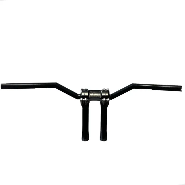 Indian Larry, BK Brawler aluminum handlebar 3" rise. Black