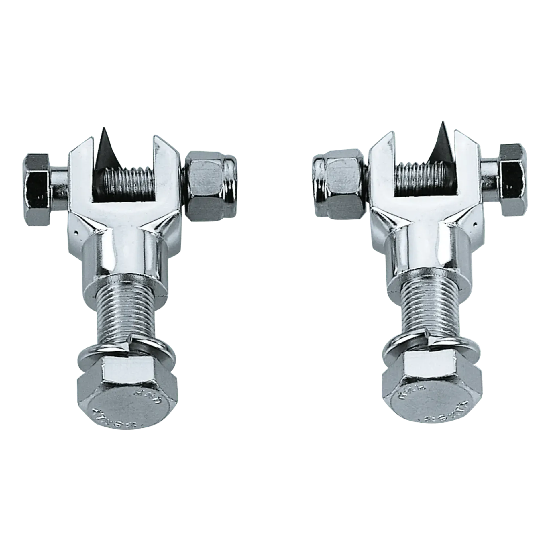 GZP Chrome footpeg supports w/hardwar