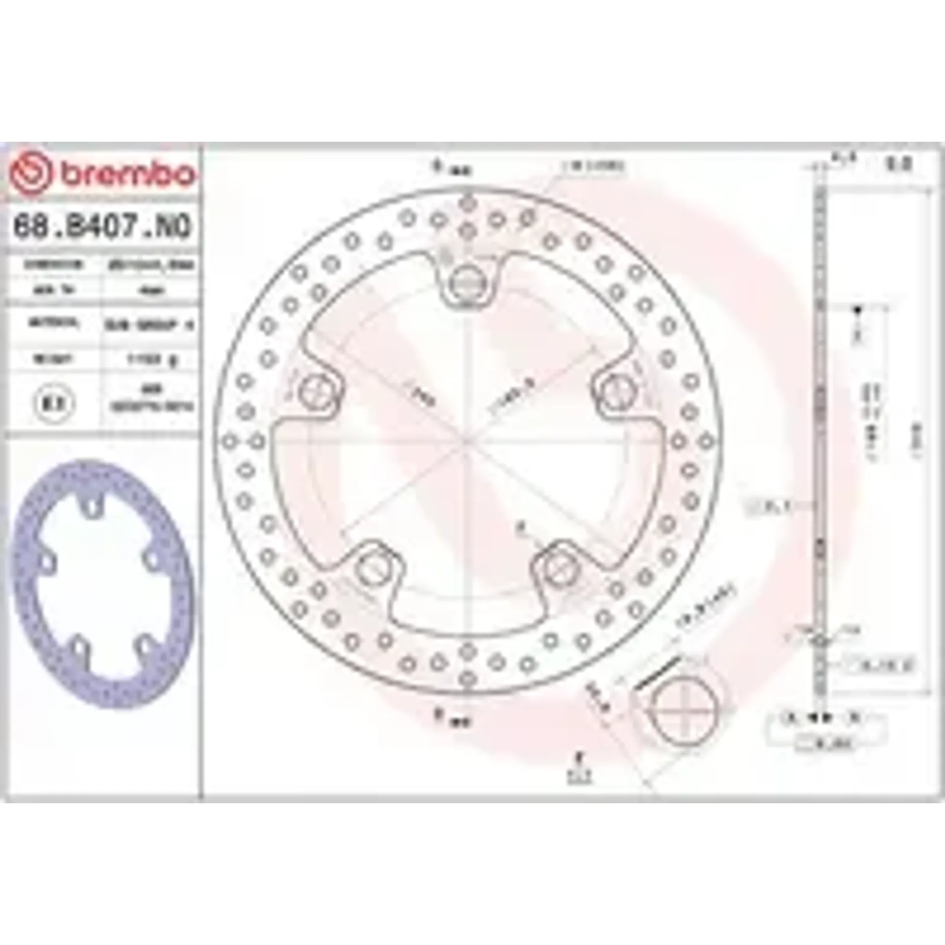 Brake disc fix fr