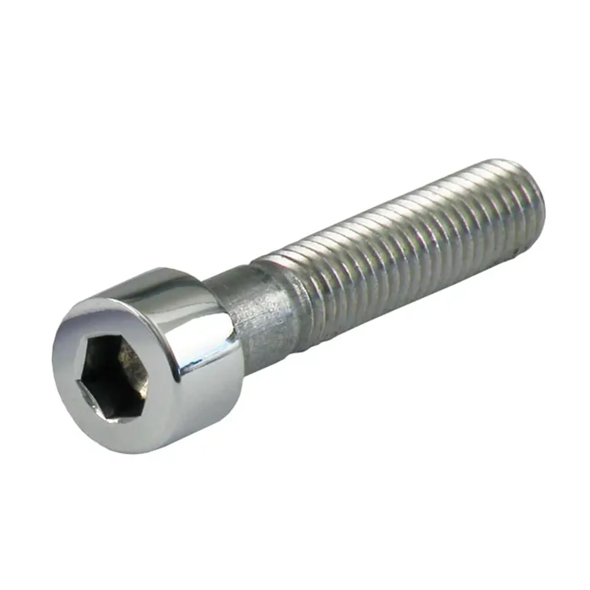 M5 x 12mm allen bolt, polished stainless