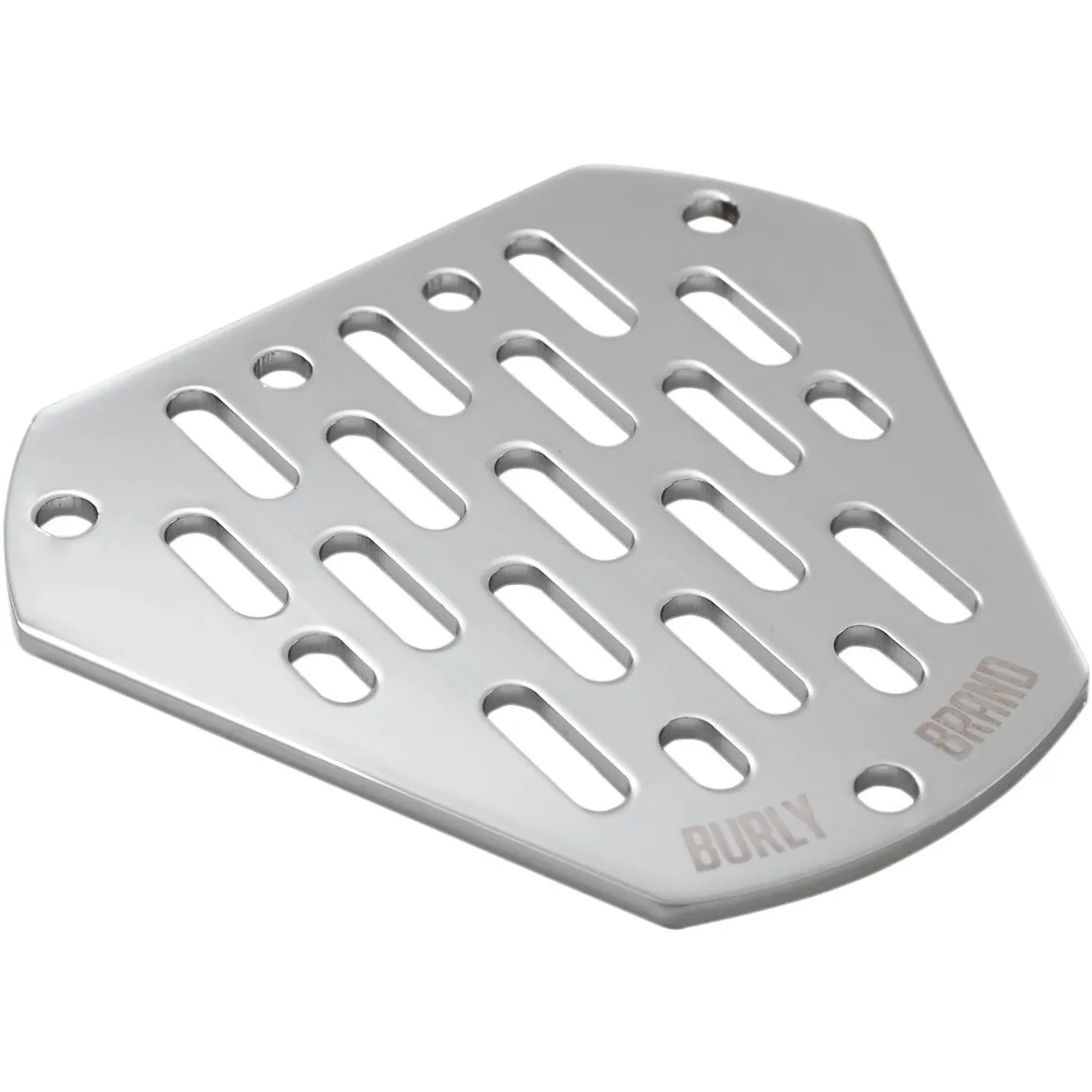 Plate Mx Style Cover Hex Chrome