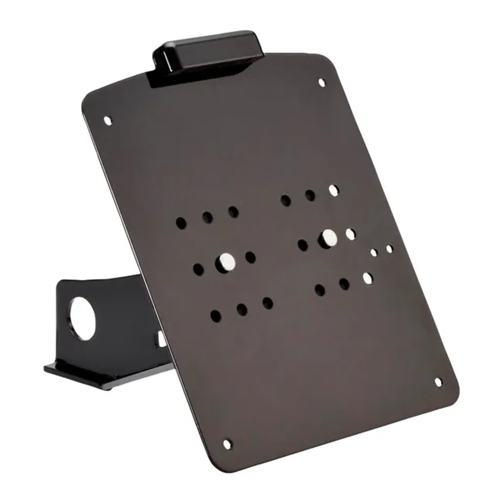 Rick%27%27s Motorcycles, side mount License plate bracket. Black
