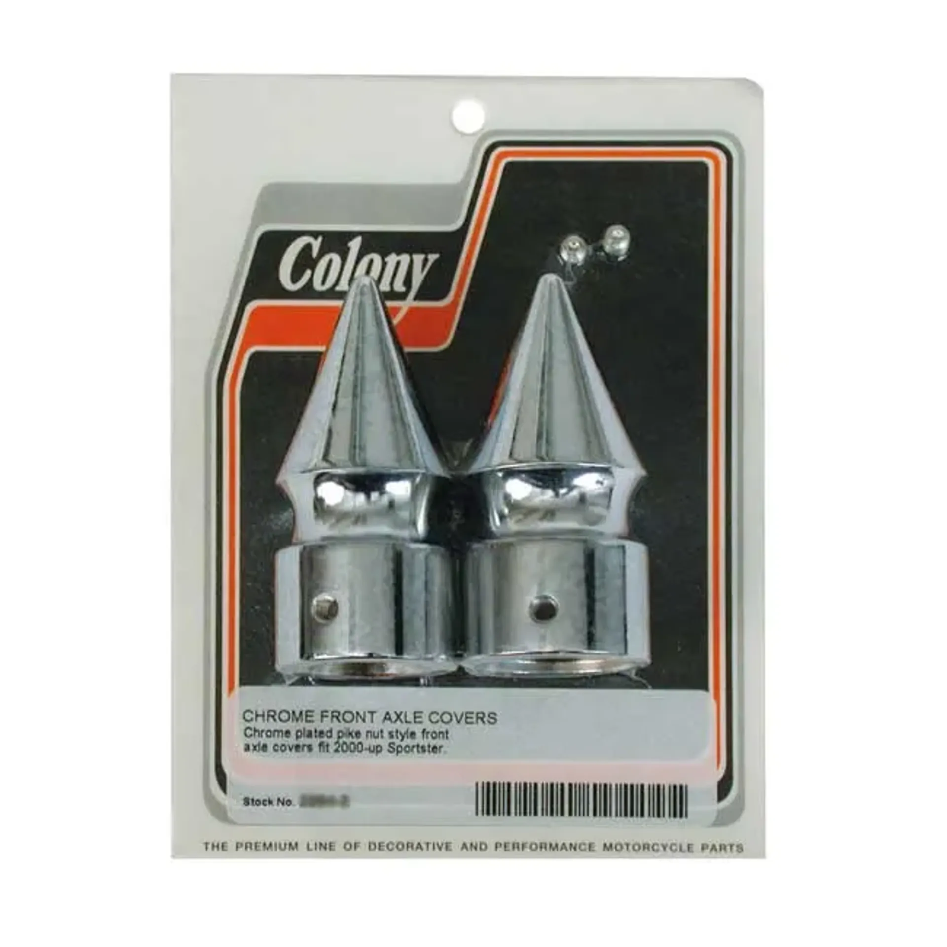 Colony pike axle covers