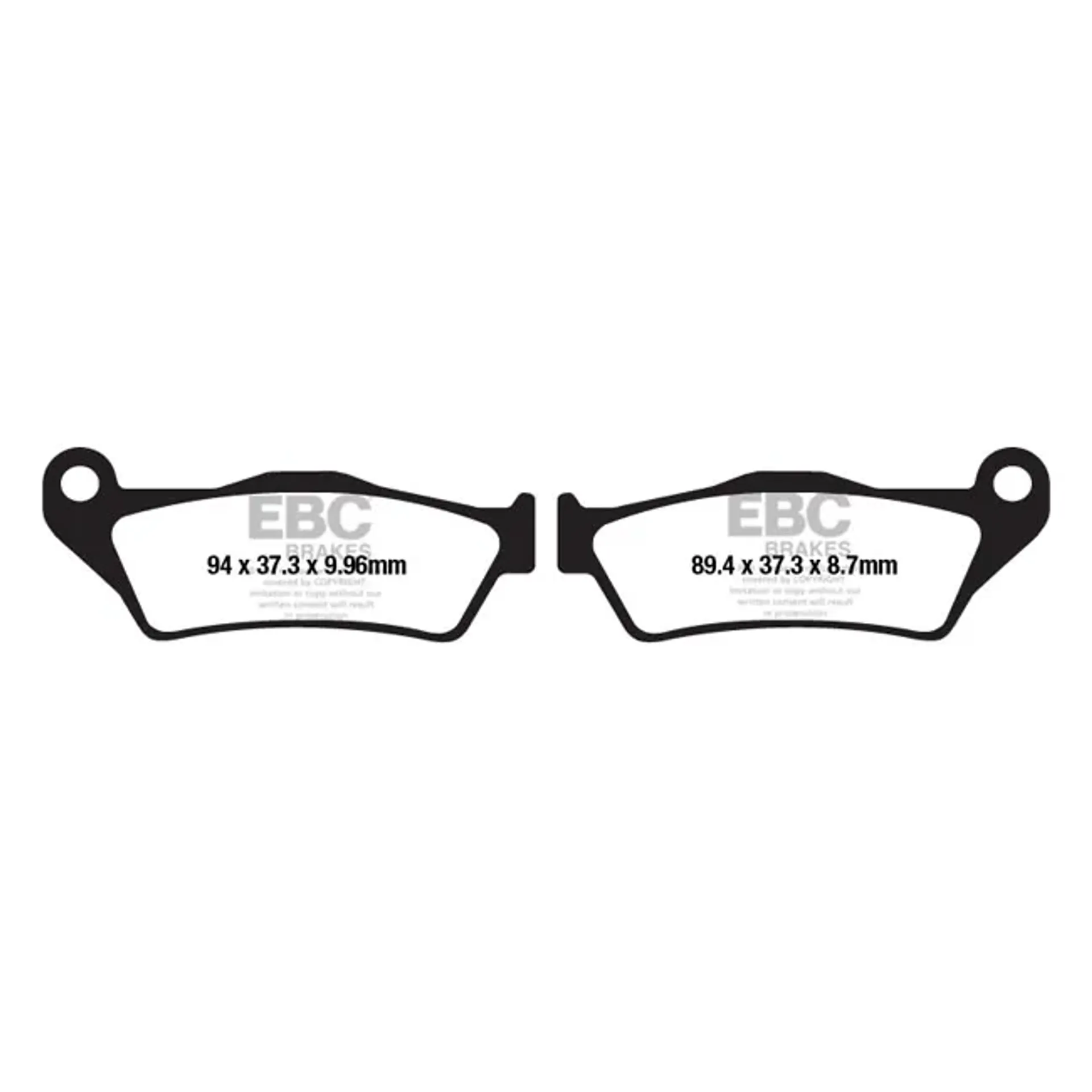 EBC Organic brake pads