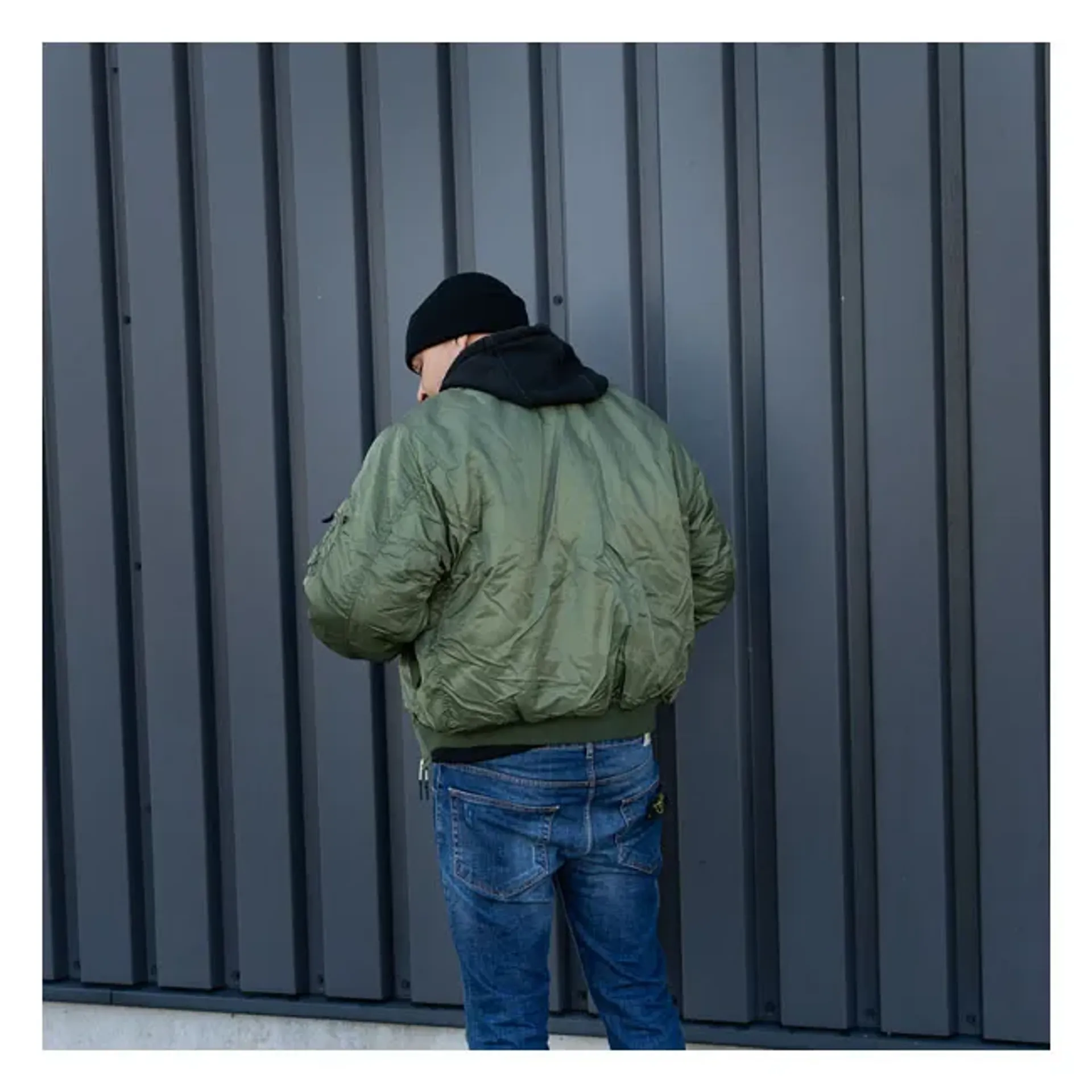 MA-1 Bomber flight jacket green