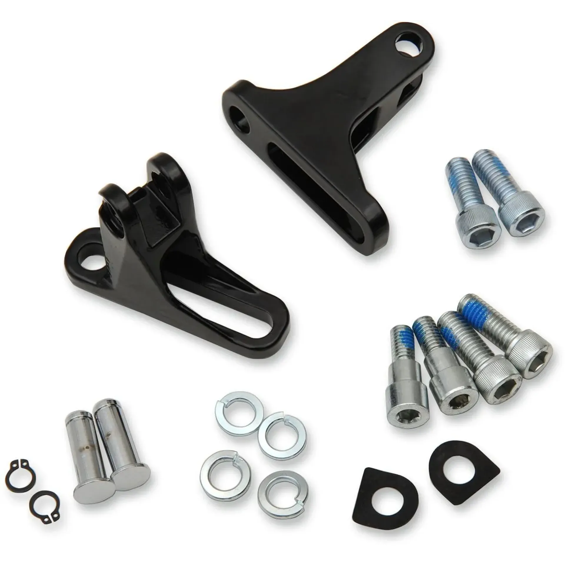 Mount Kit Short Passenger Footpeg Gloss Black