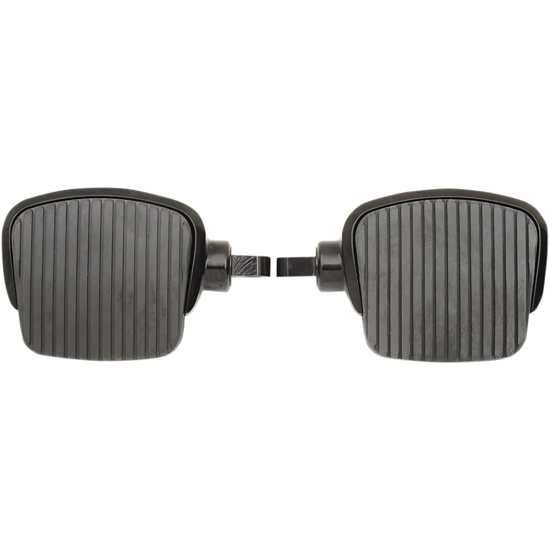 Footboard Mini 4″ Male End Black Powder Coated
