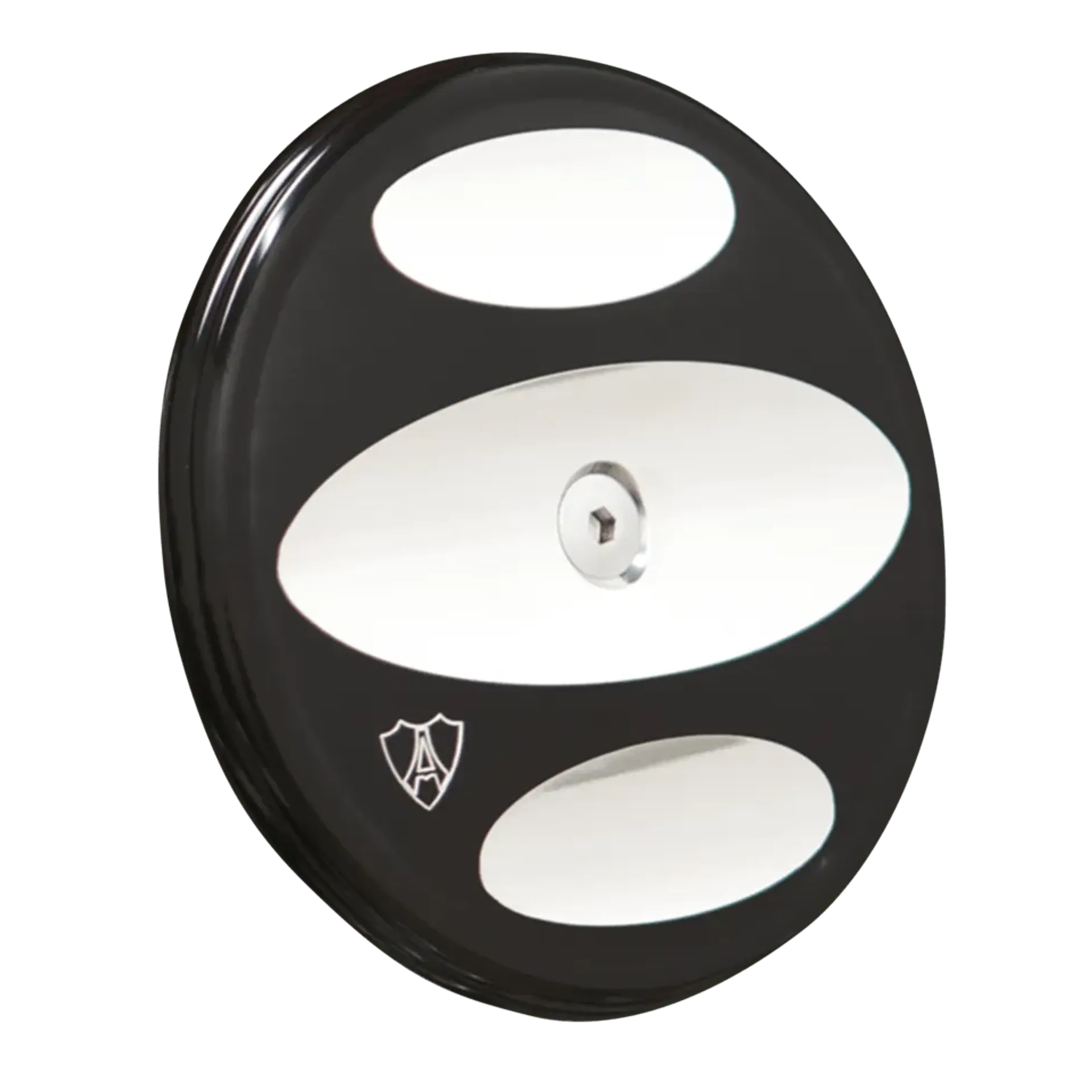 STG-I BILLET COVER, SCALLOPED BLACK
