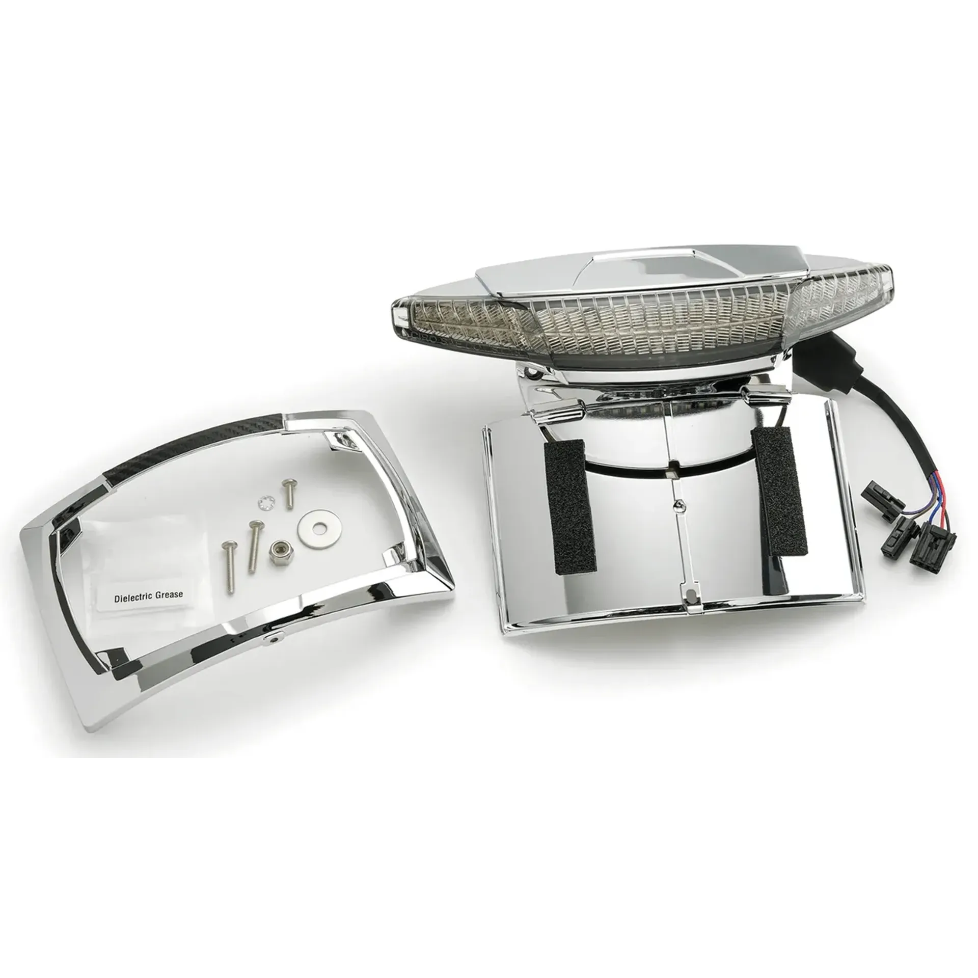 Ciro Latitude Lightstrike Tail Light & License Plate Holder For Touring